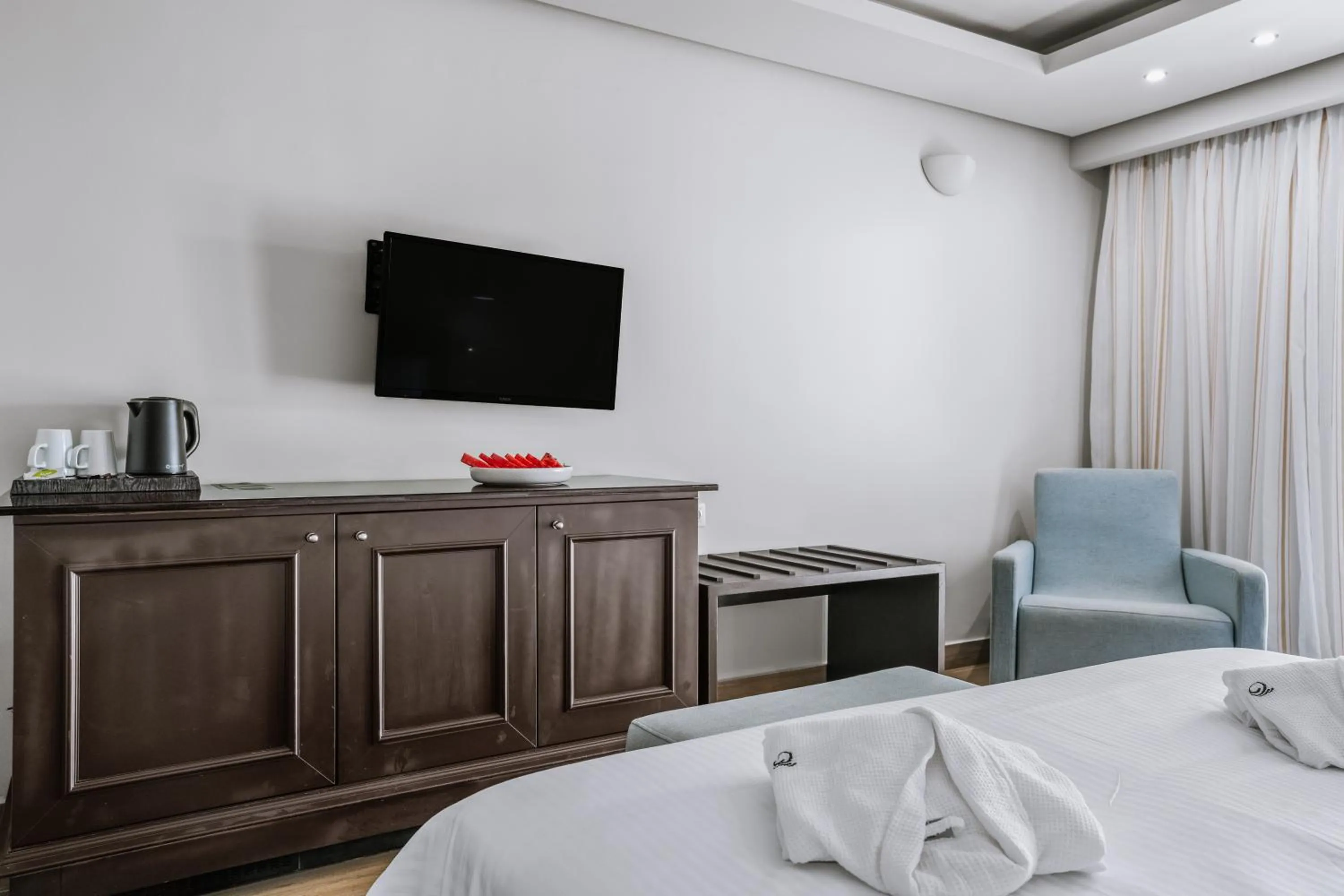 TV and multimedia, Bed in Almyra Resort