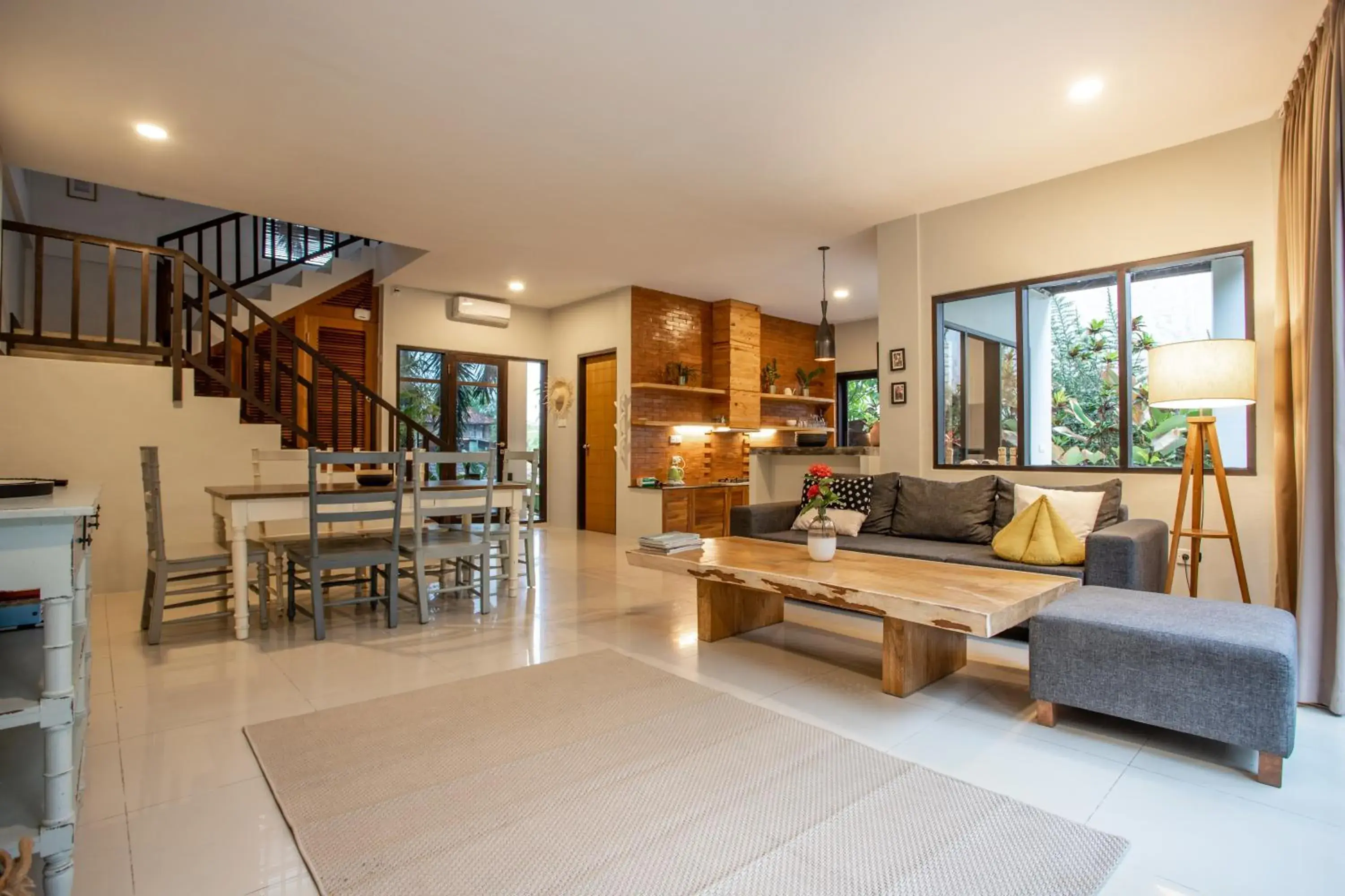 Living room in Balian Surf Villas Living room in Balian Surf Villas