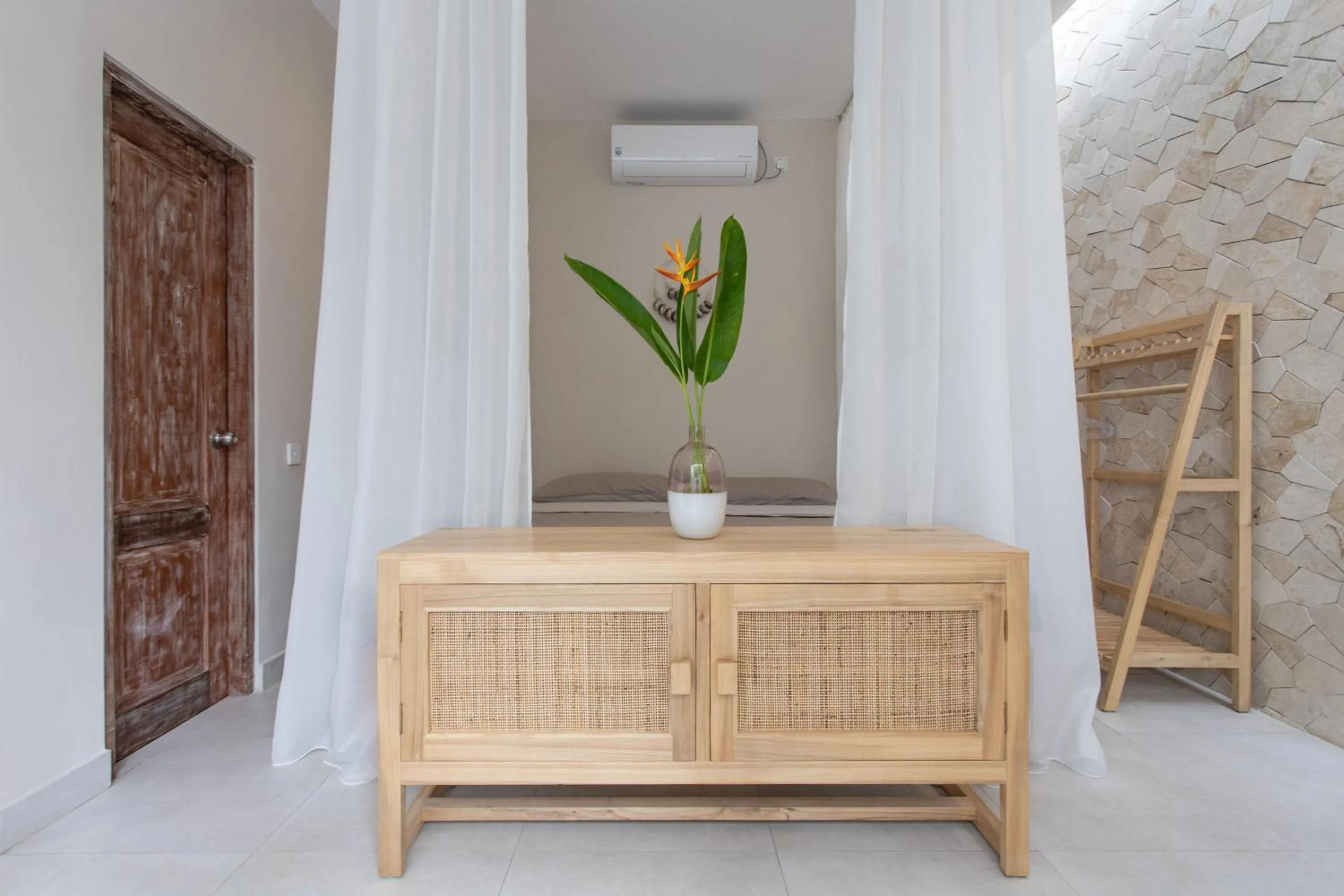 Decorative detail in Balian Surf Villas