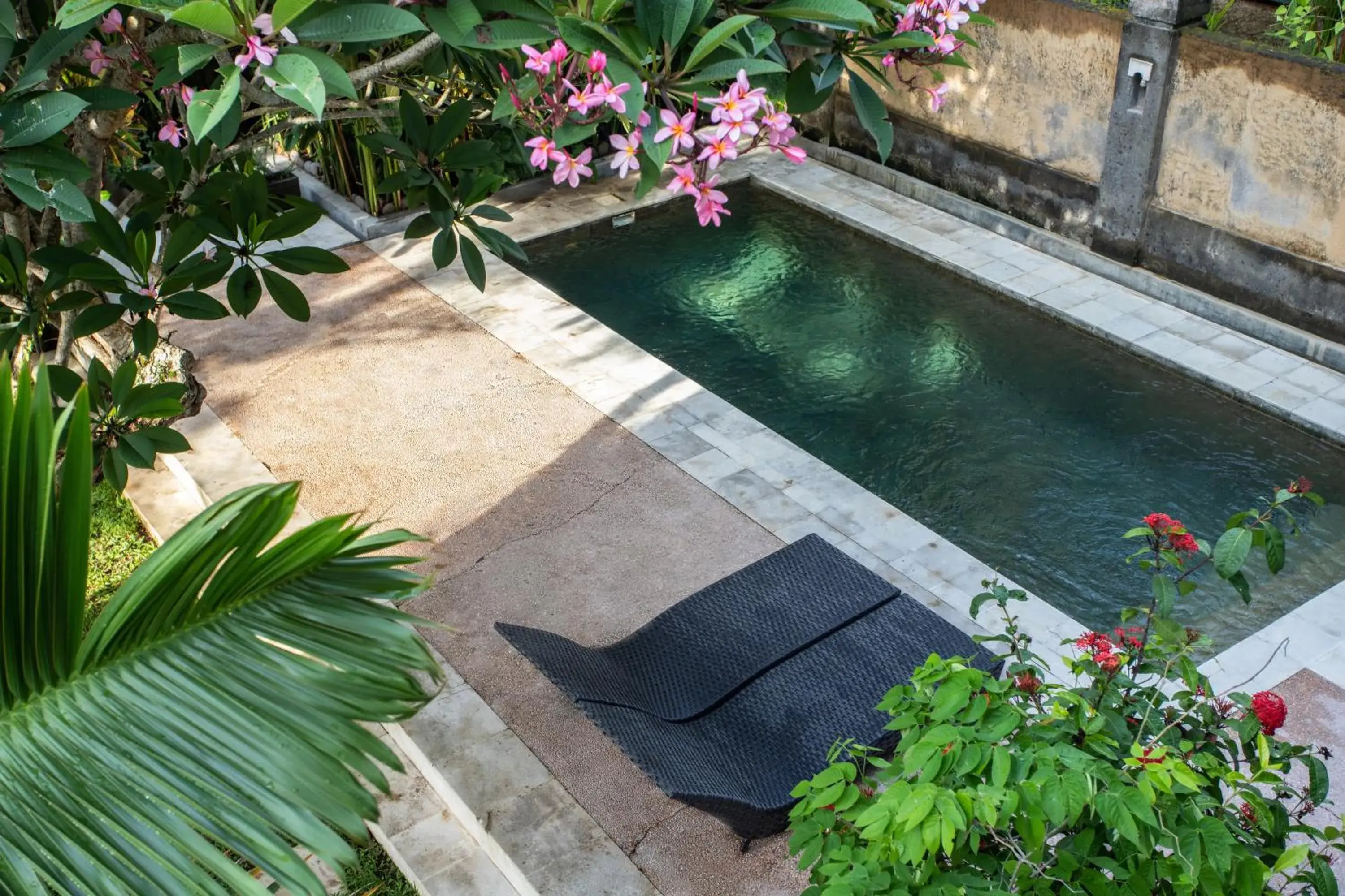 Pool view in Balian Surf Villas Pool view in Balian Surf Villas