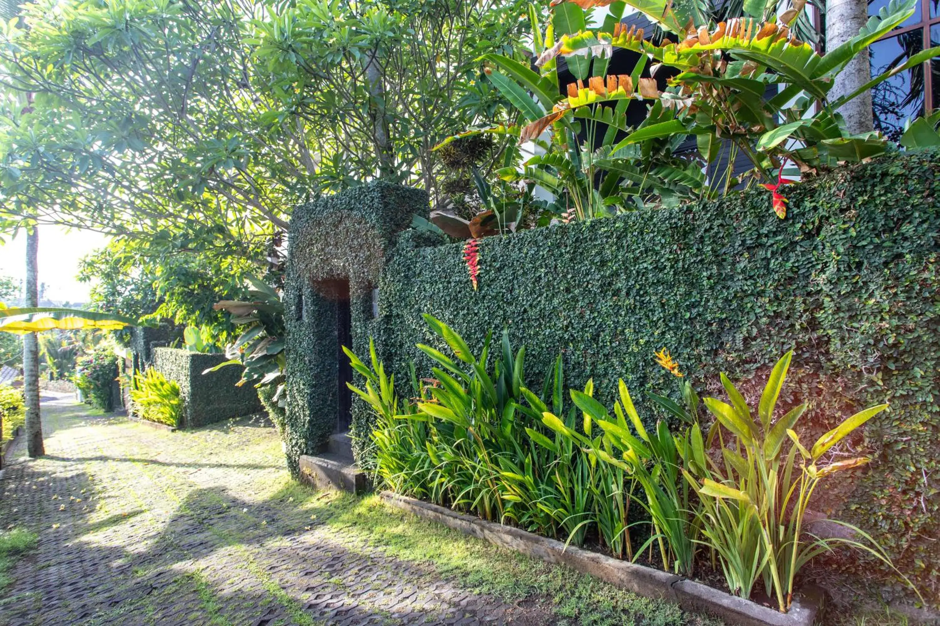 Facade/entrance in Balian Surf Villas Facade/entrance in Balian Surf Villas