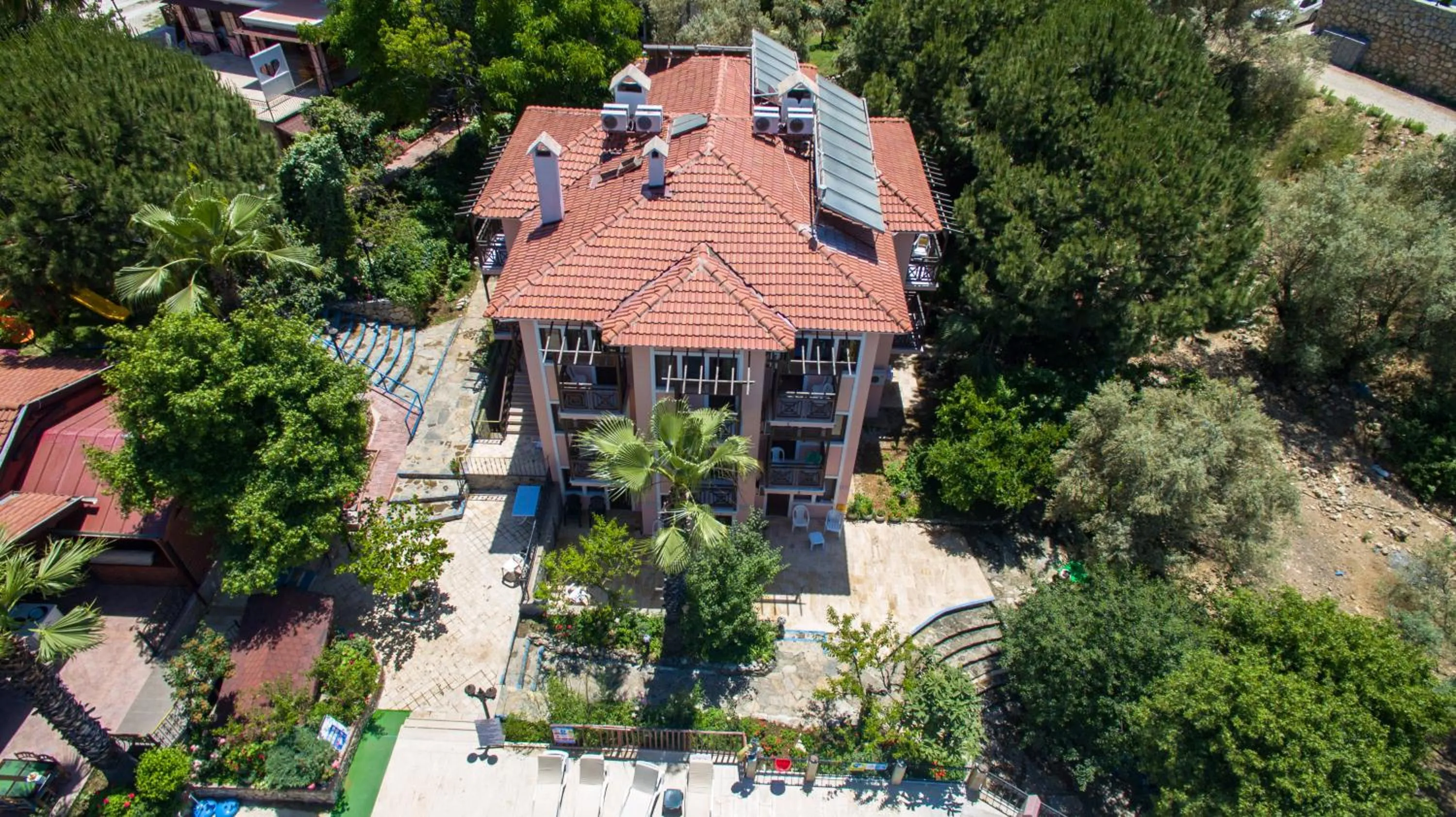 Bird's eye view in Club Pink Palace Hotel