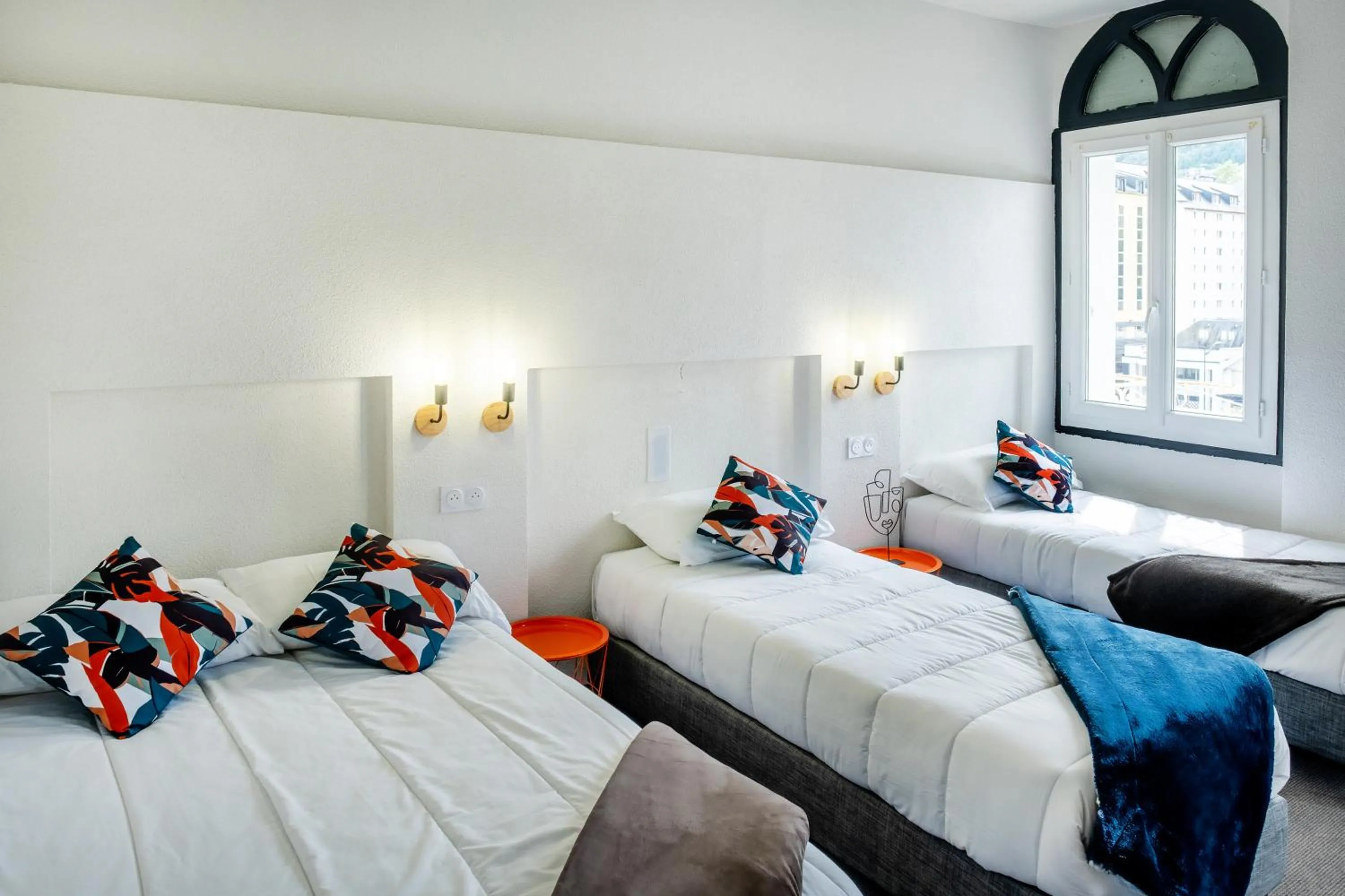 Bedroom, Bed in Hotel Du Gave