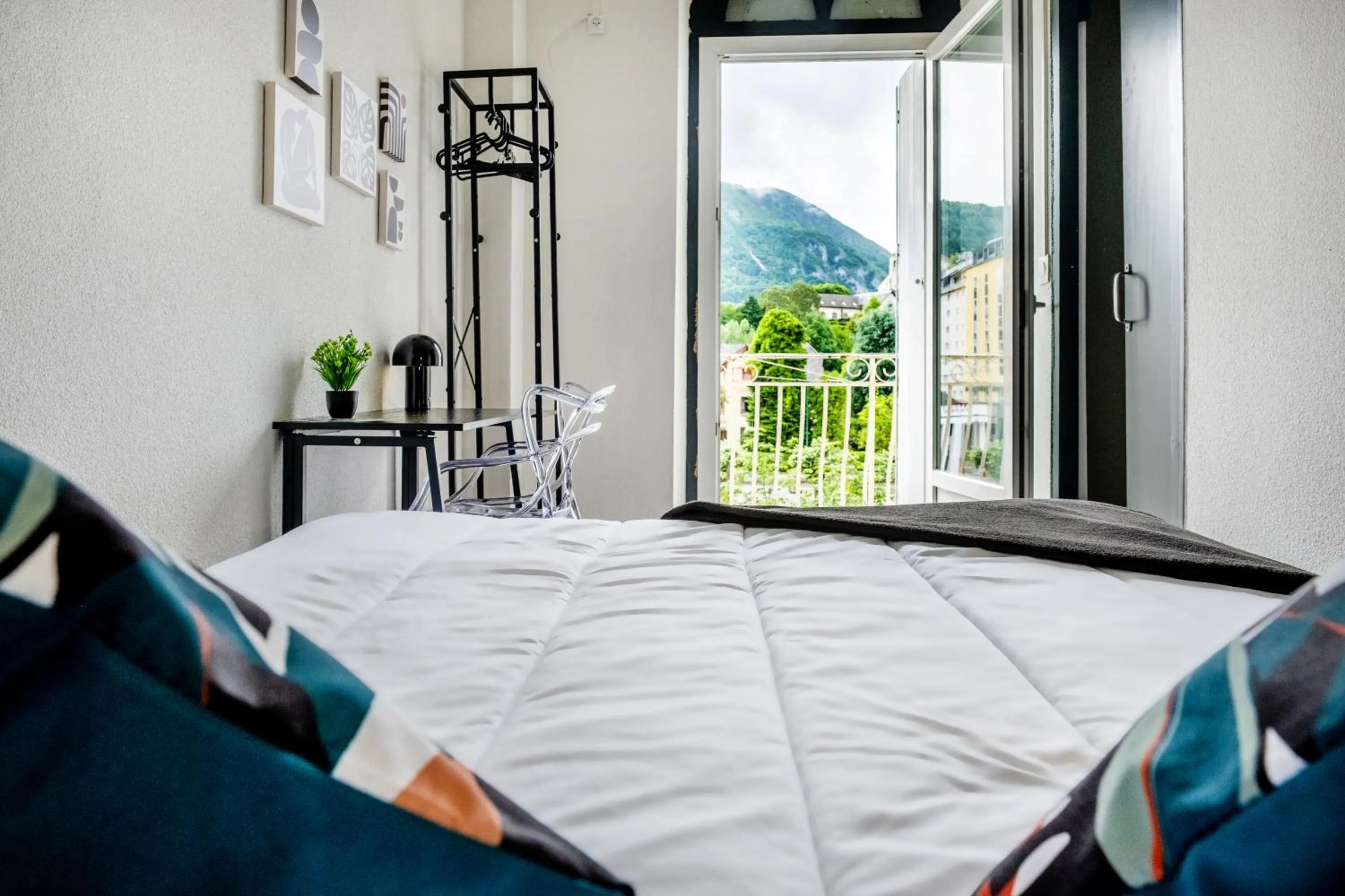 Bedroom, Bed in Hotel Du Gave