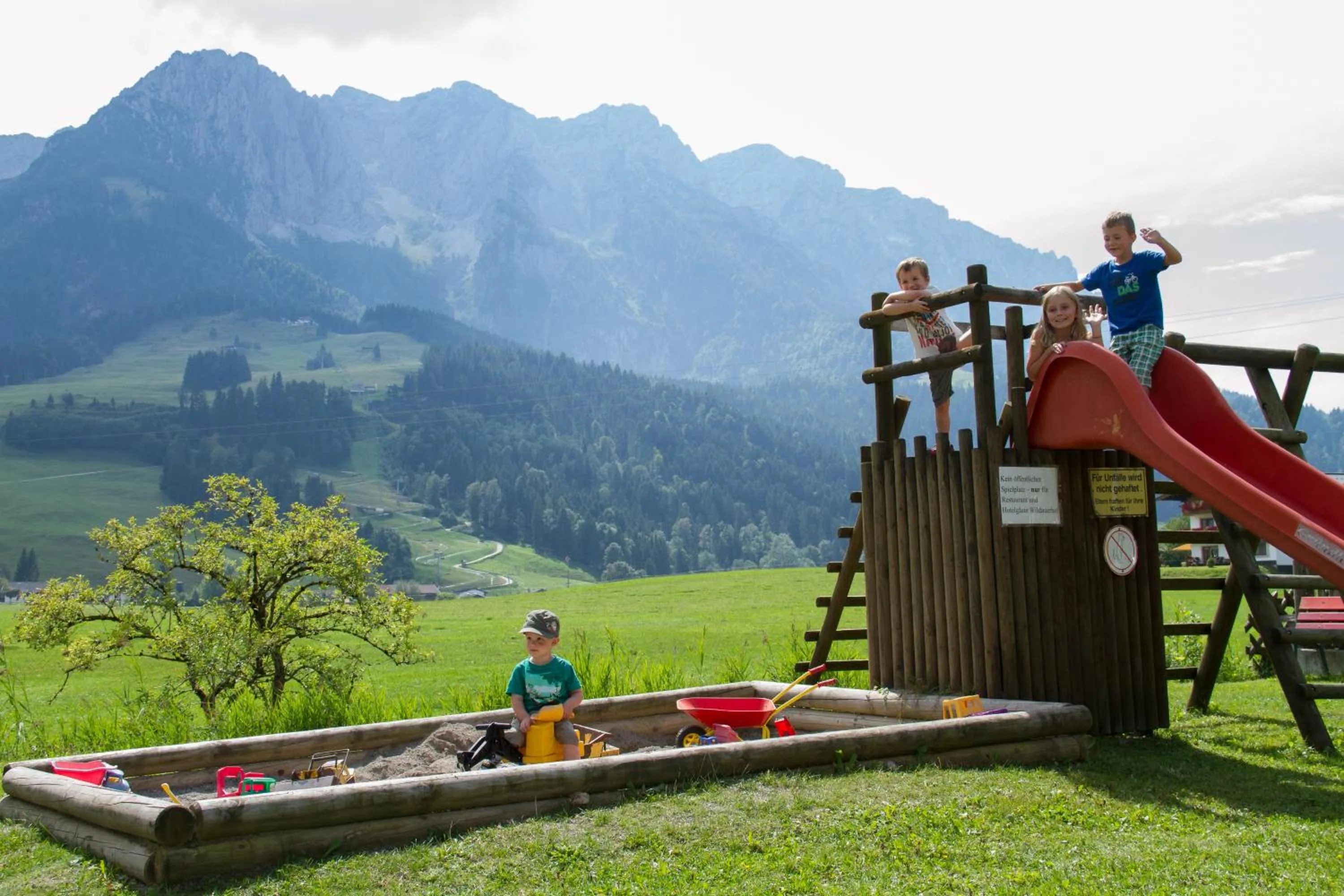 Children play ground in Hotel Wildauerhof