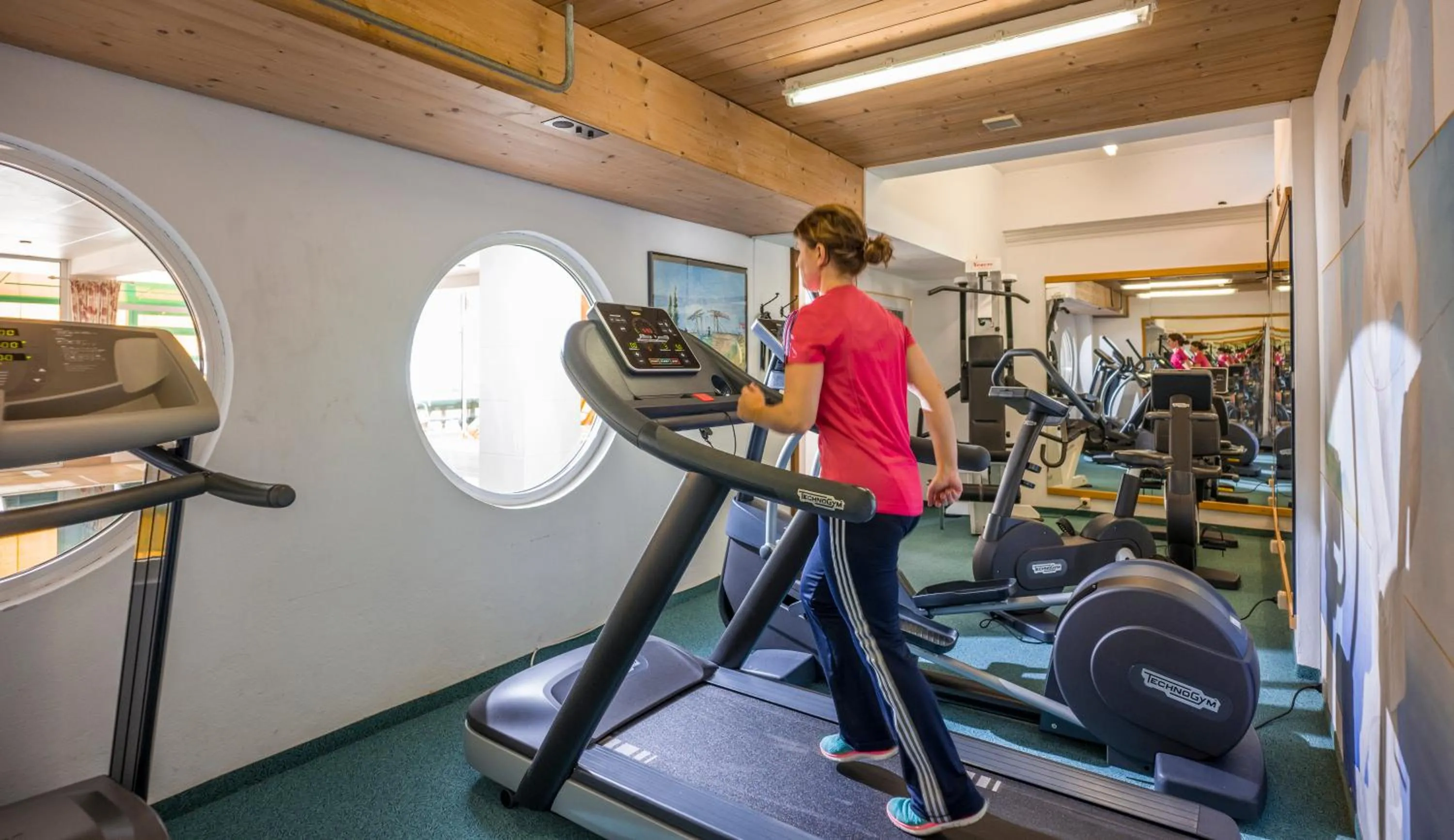 Fitness centre/facilities in Hotel Wildauerhof