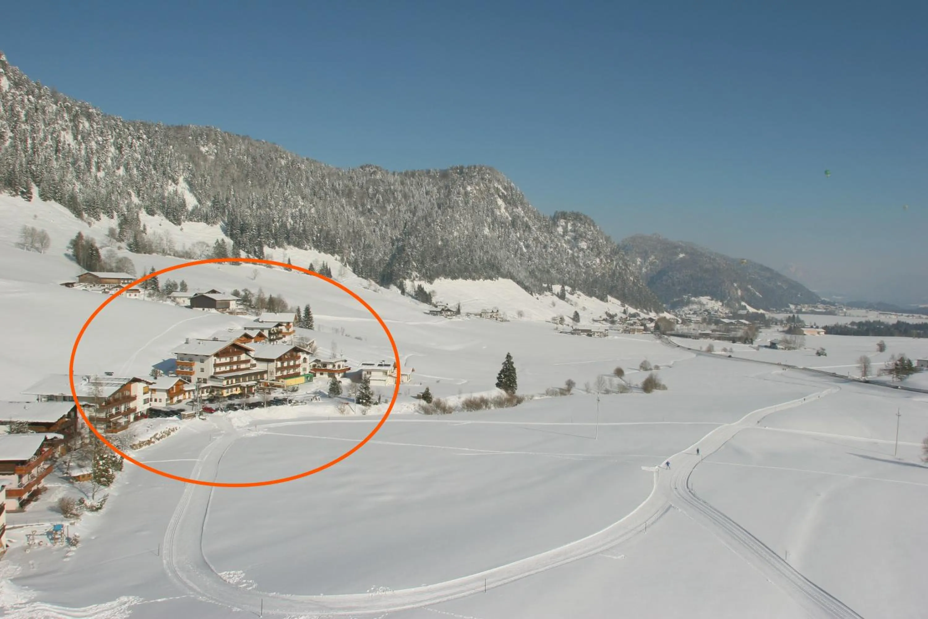 Bird's eye view in Hotel Wildauerhof