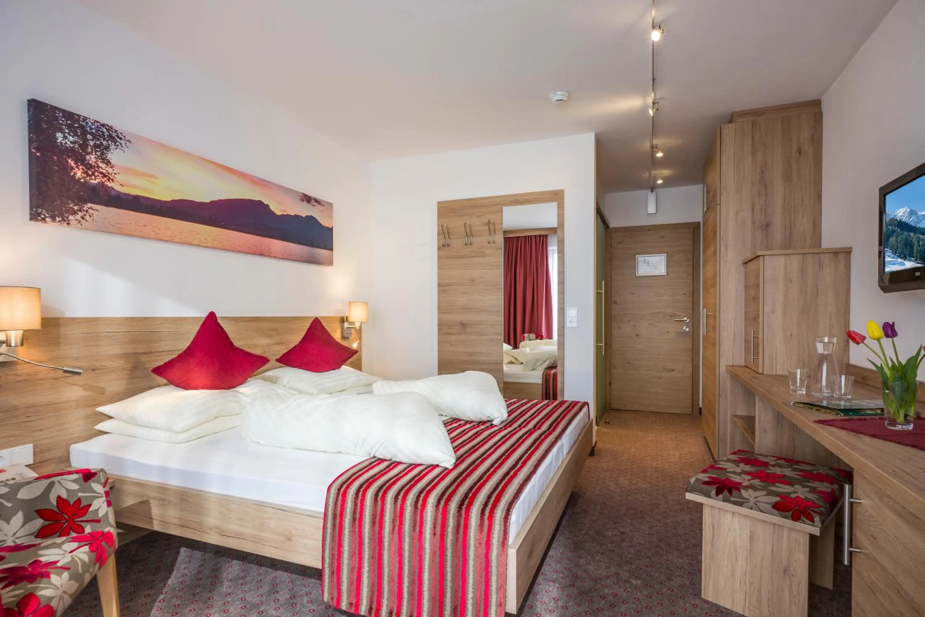 Bed in Hotel Wildauerhof