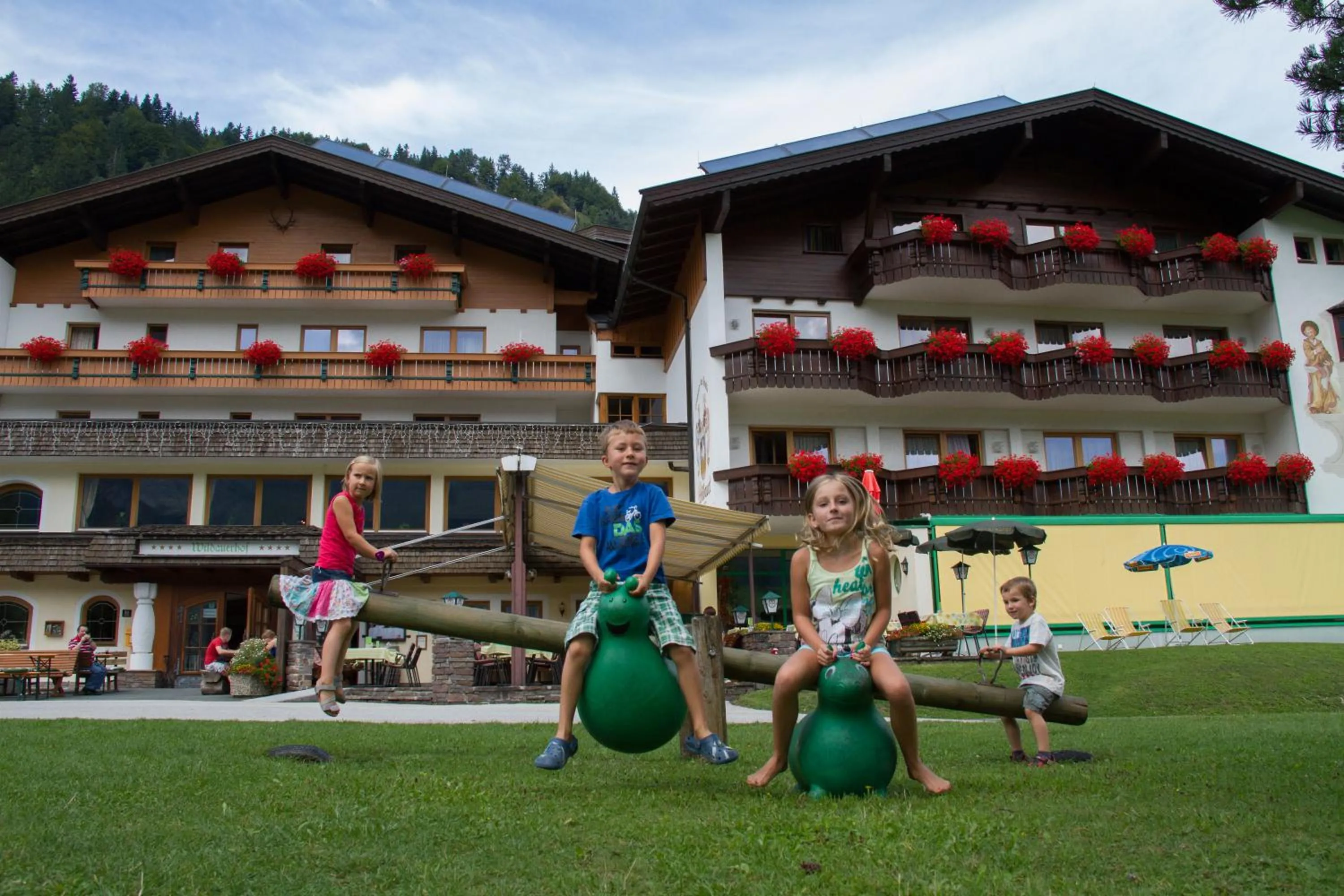 Children play ground in Hotel Wildauerhof