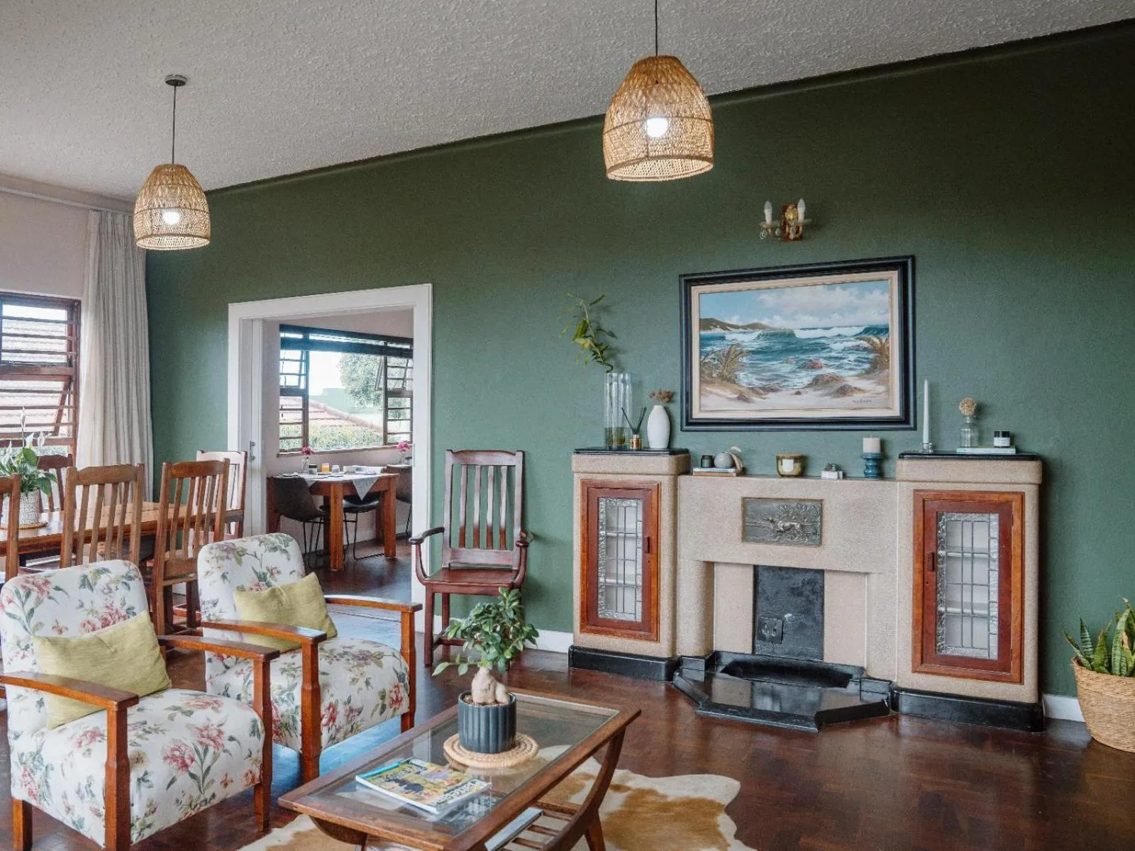 Living room in Harewood Lodge
