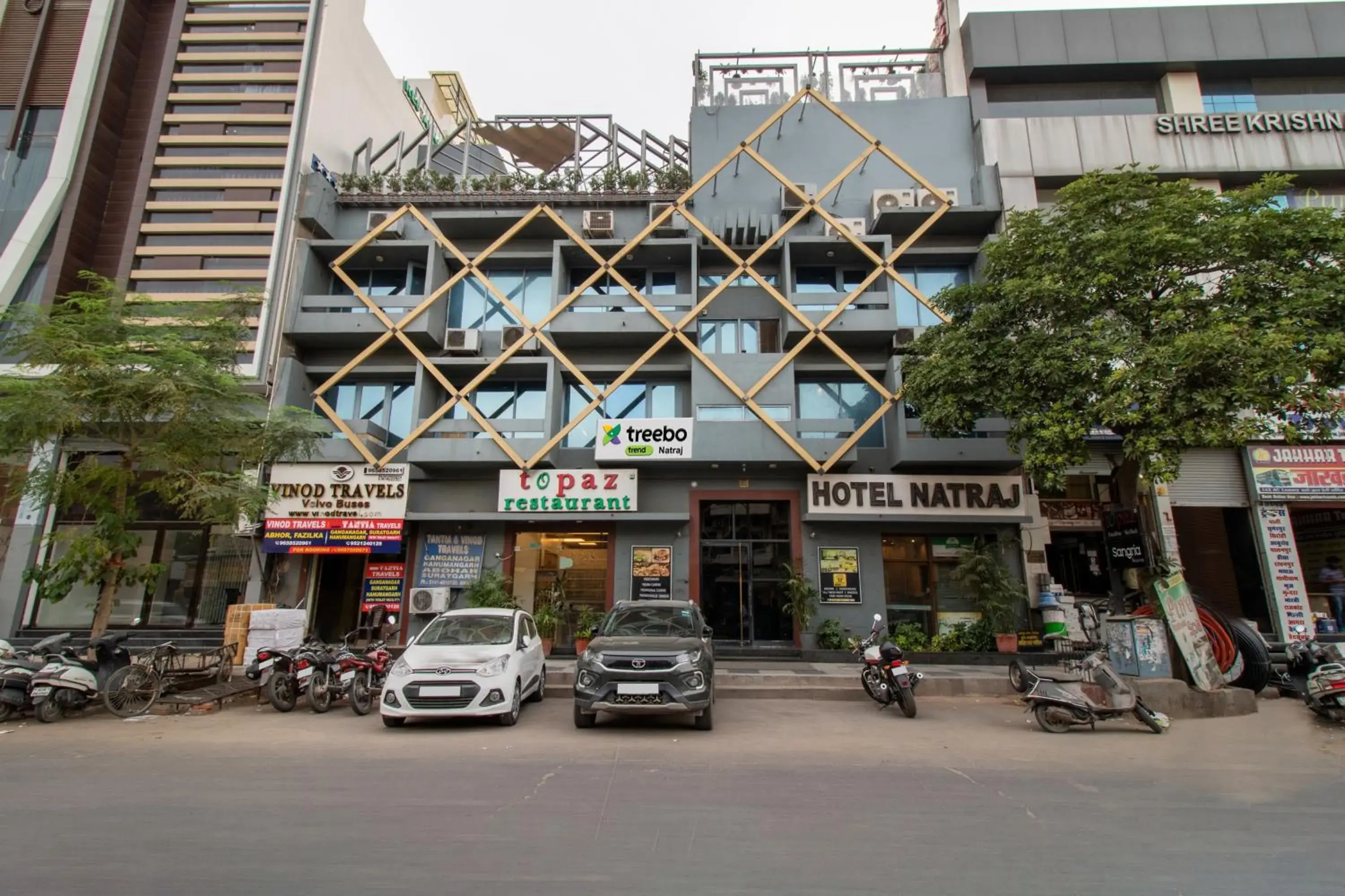 Facade/entrance in Treebo Natraj - Jaipur Facade/entrance in Treebo Natraj - Jaipur