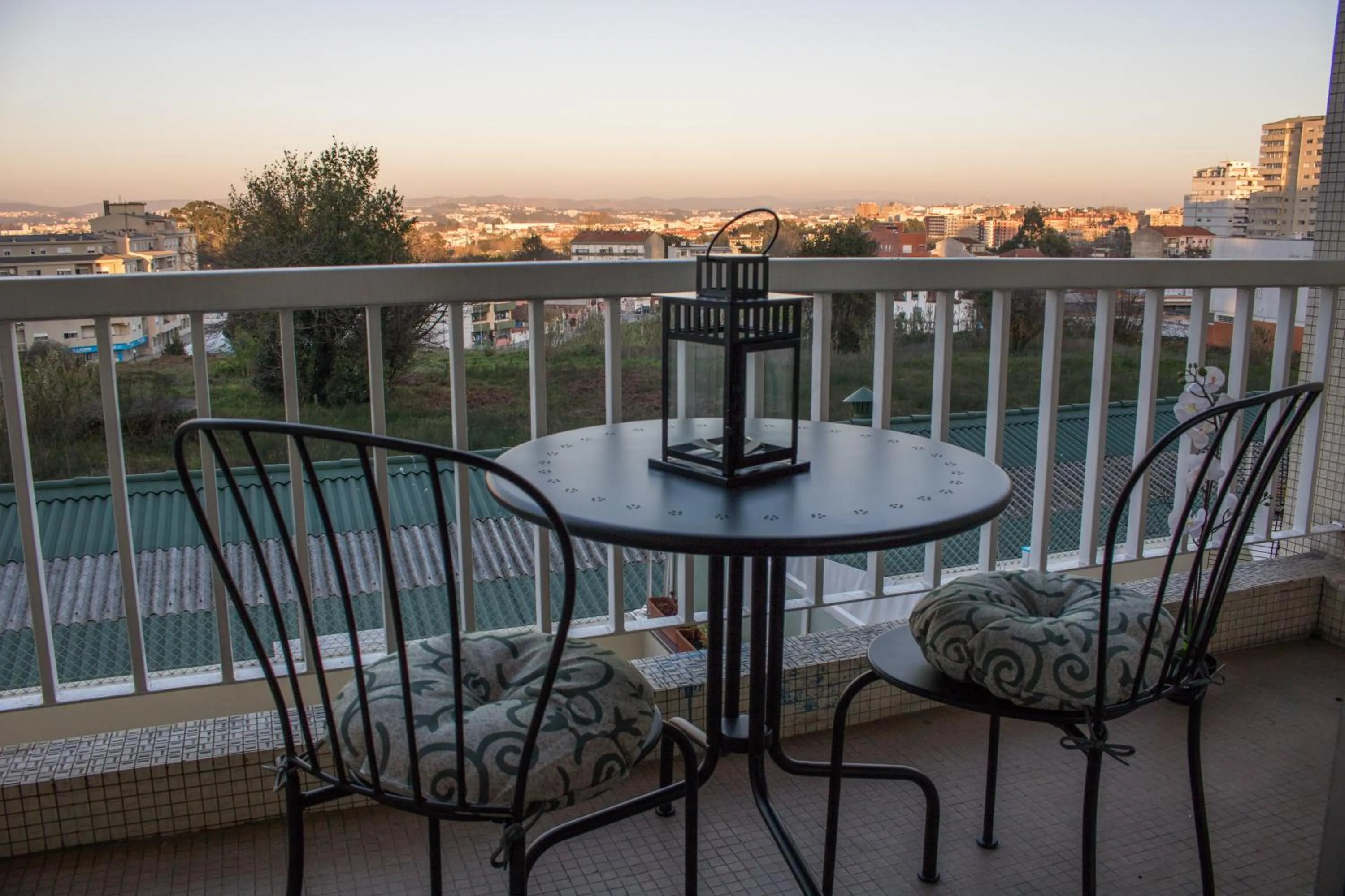 Balcony/Terrace in Origami Porto Residência & Hostel