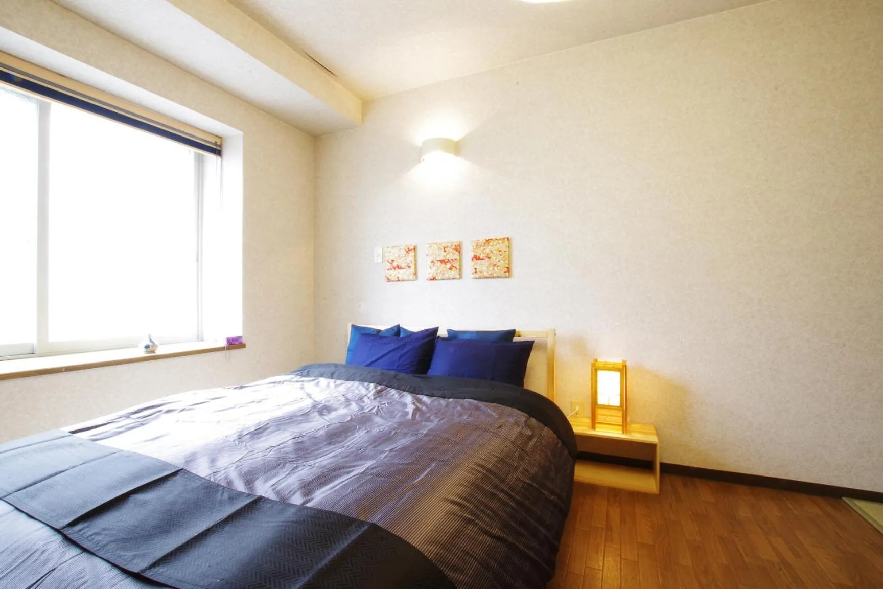 Bed in AKKO's Guest House