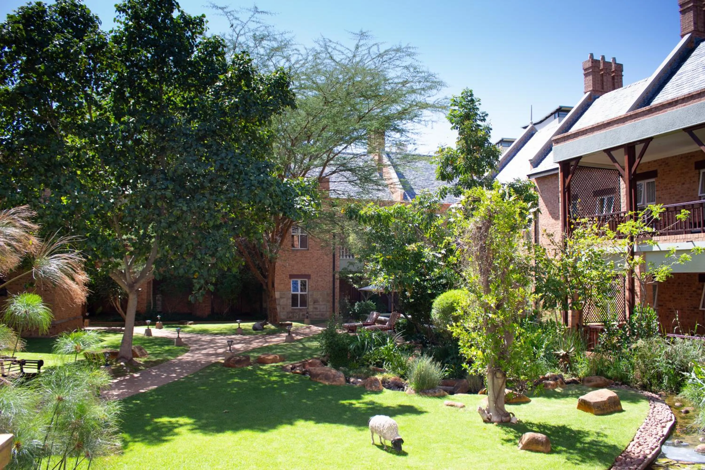 Garden in Premier Hotel Quatermain