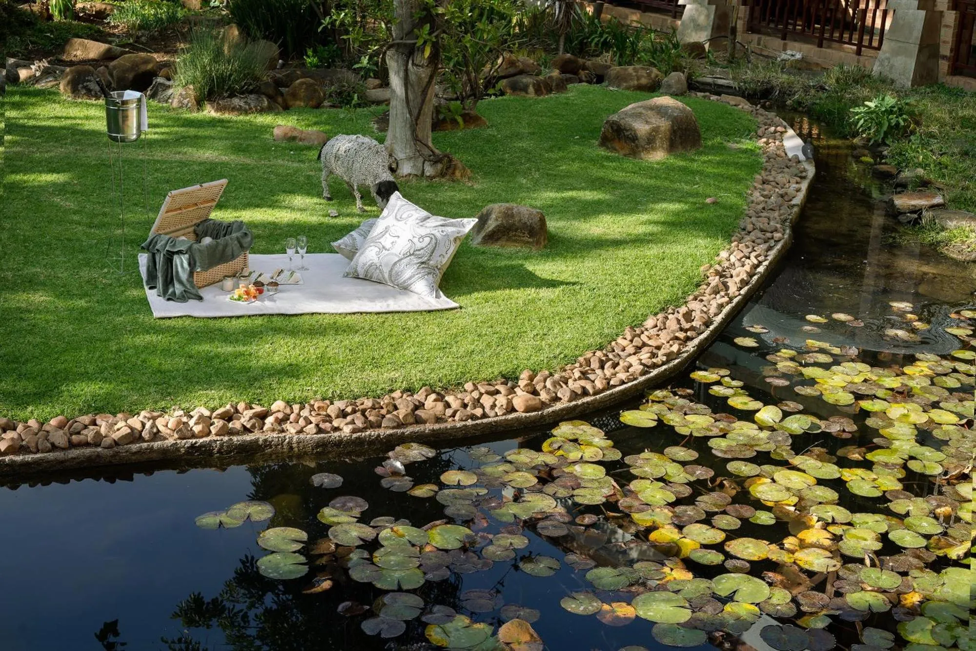 Garden in Premier Hotel Quatermain