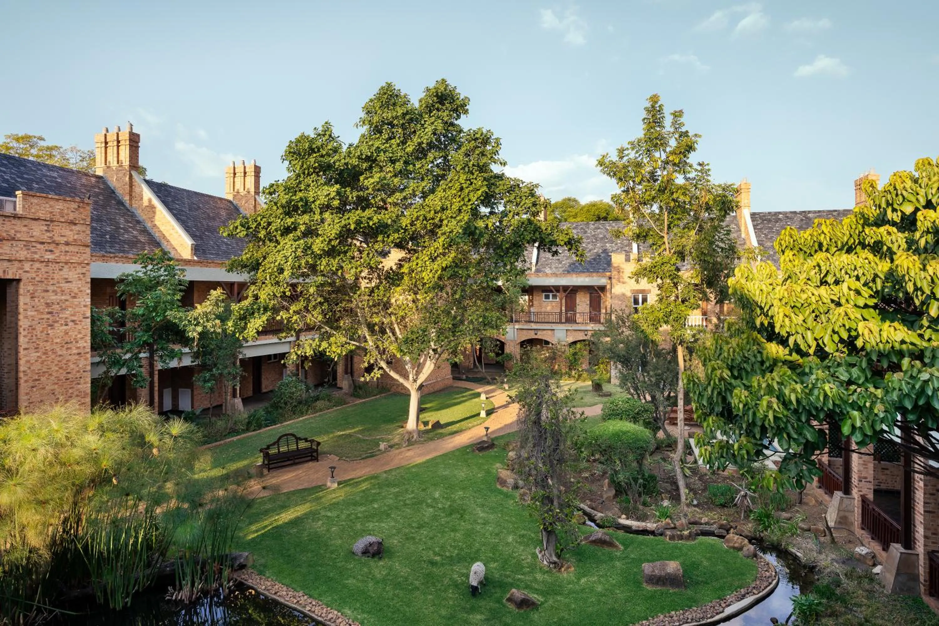 Garden in Premier Hotel Quatermain