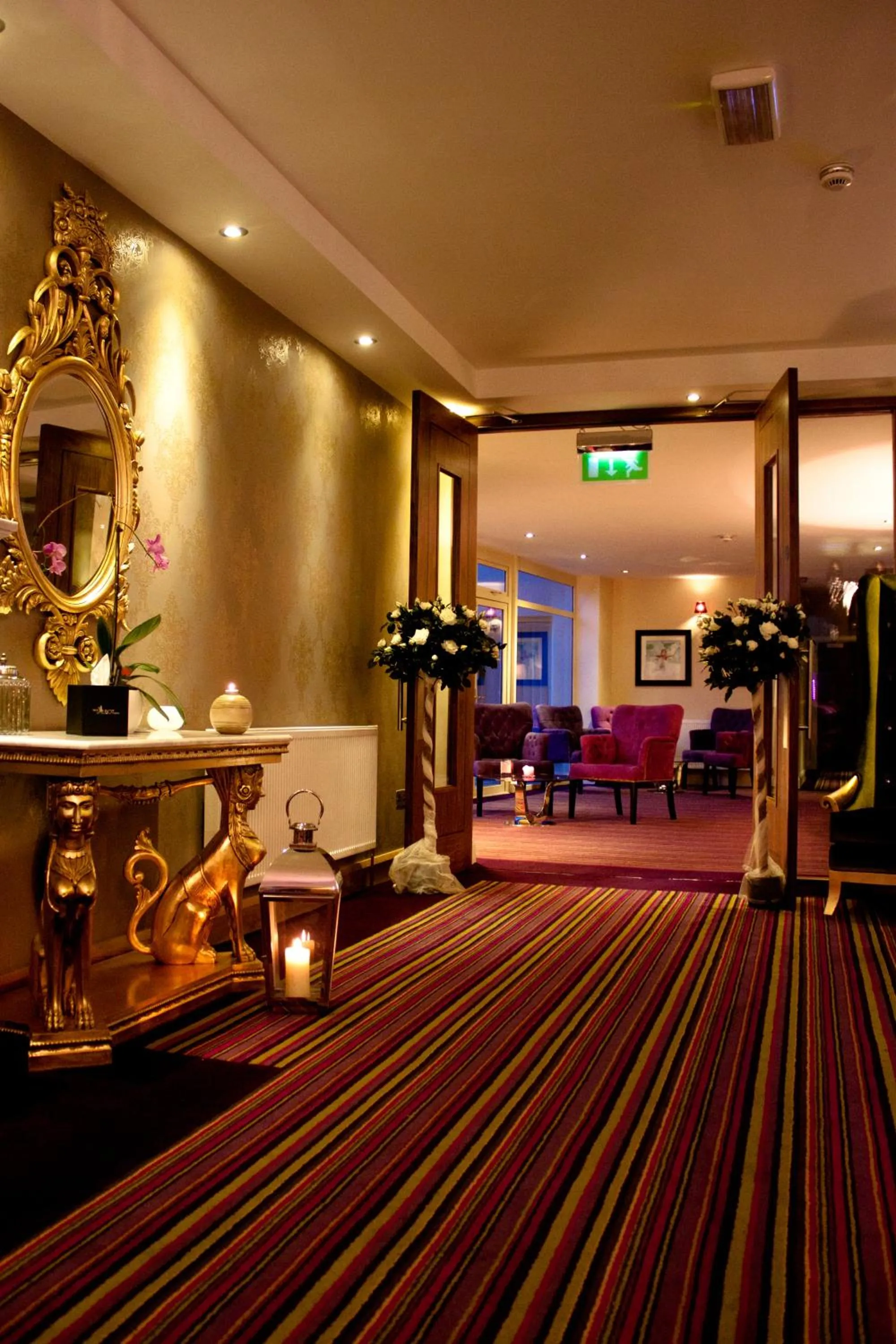 Bird's eye view in The Talbot Hotel