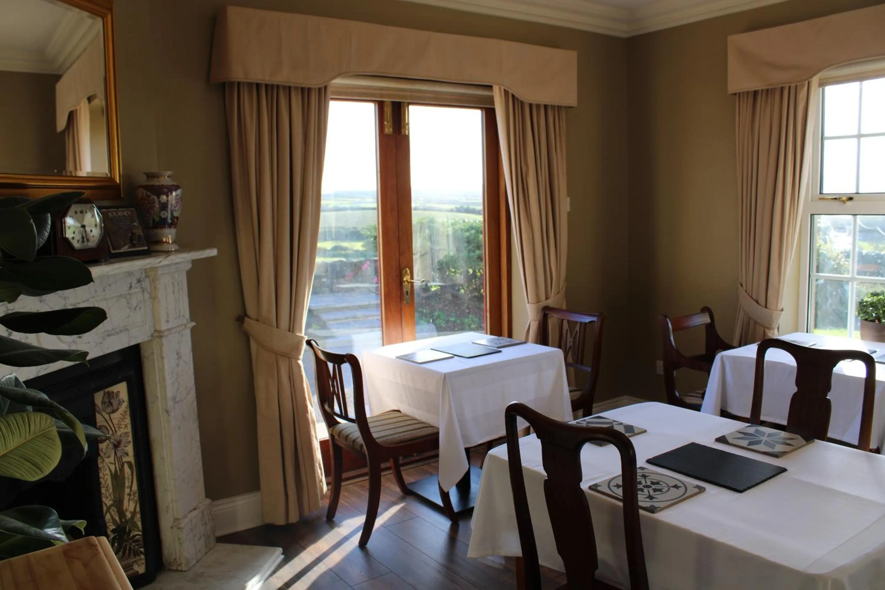 Dining area in Carnalbanagh House