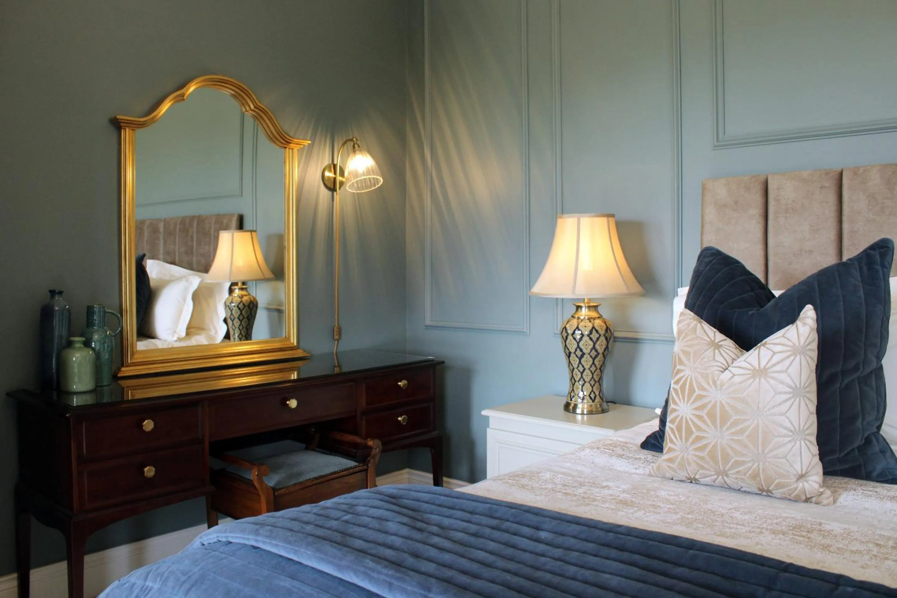 Bedroom, Bed in Carnalbanagh House