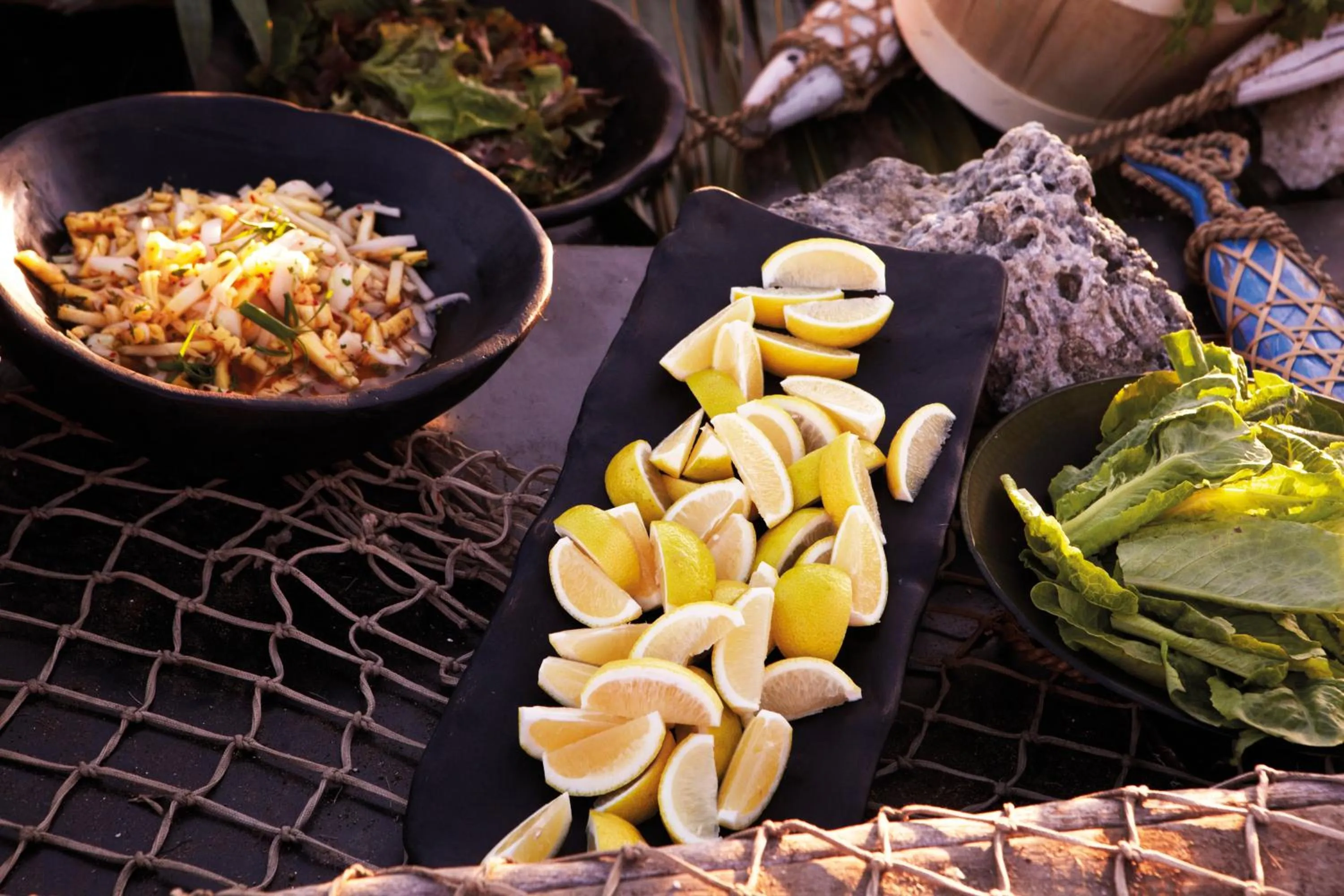 Food close-up in Shanti Maurice Resort & Spa