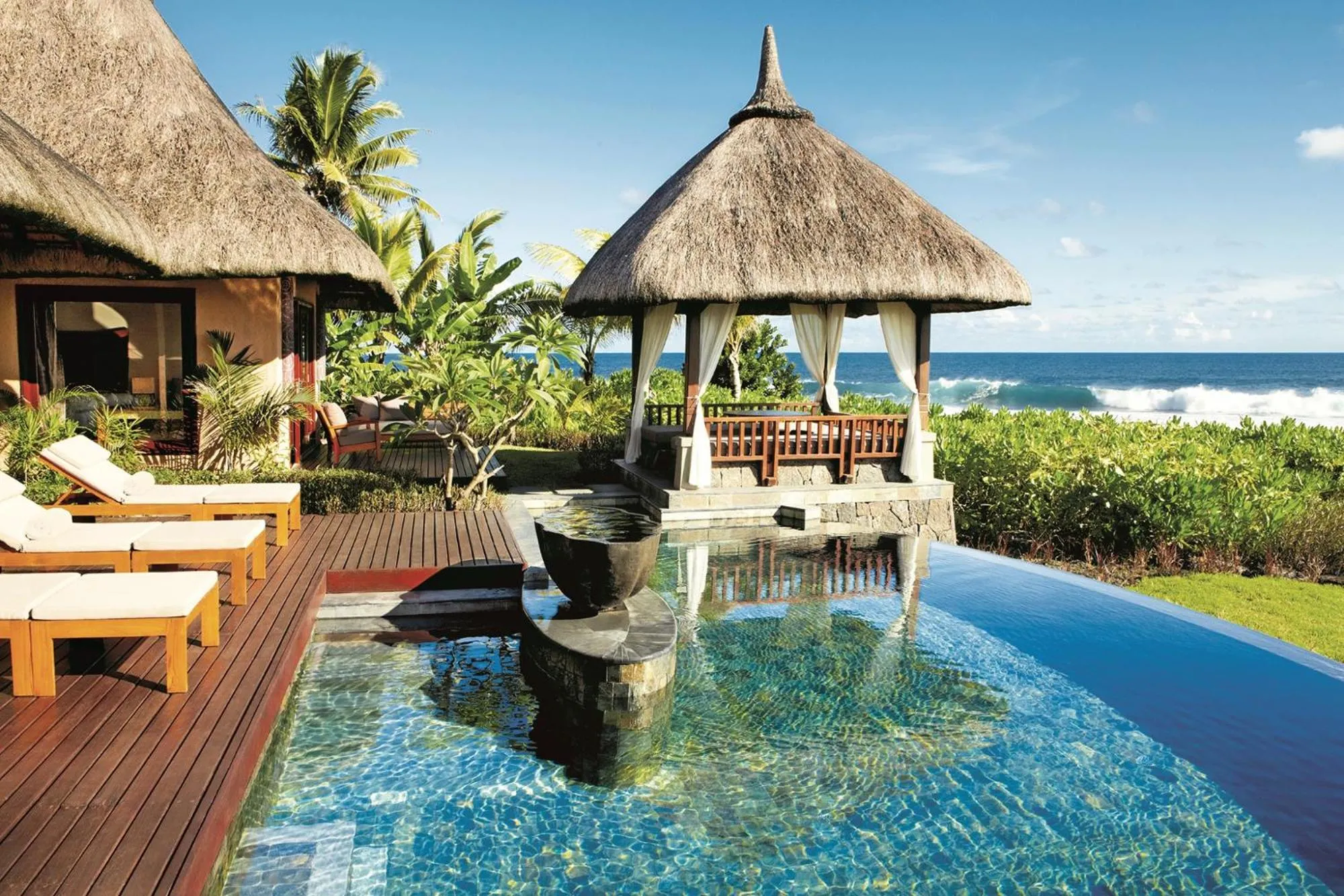 Sea view in Shanti Maurice Resort & Spa