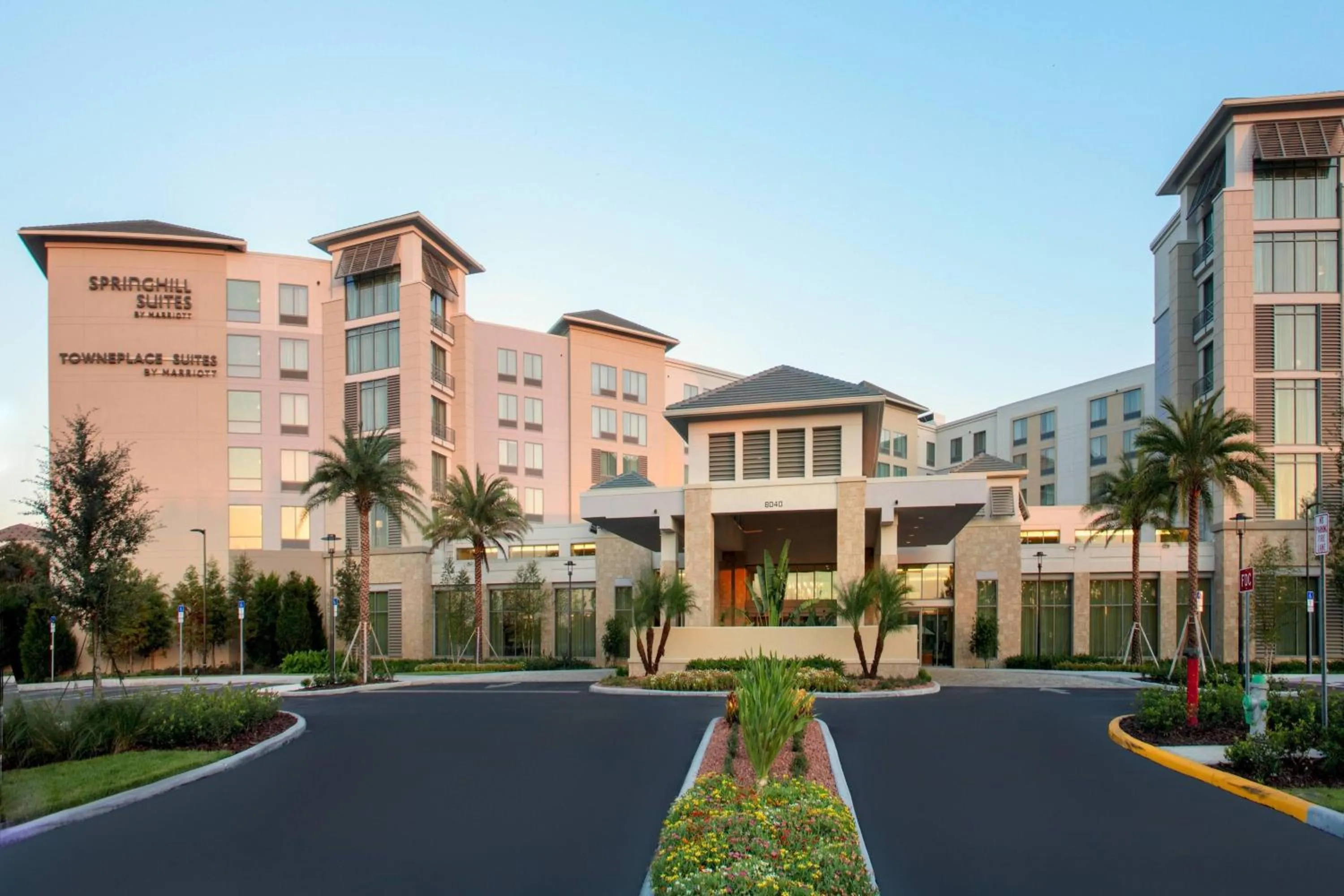 Property building in SpringHill Suites by Marriott Orlando Theme Parks Lake Buena Vista