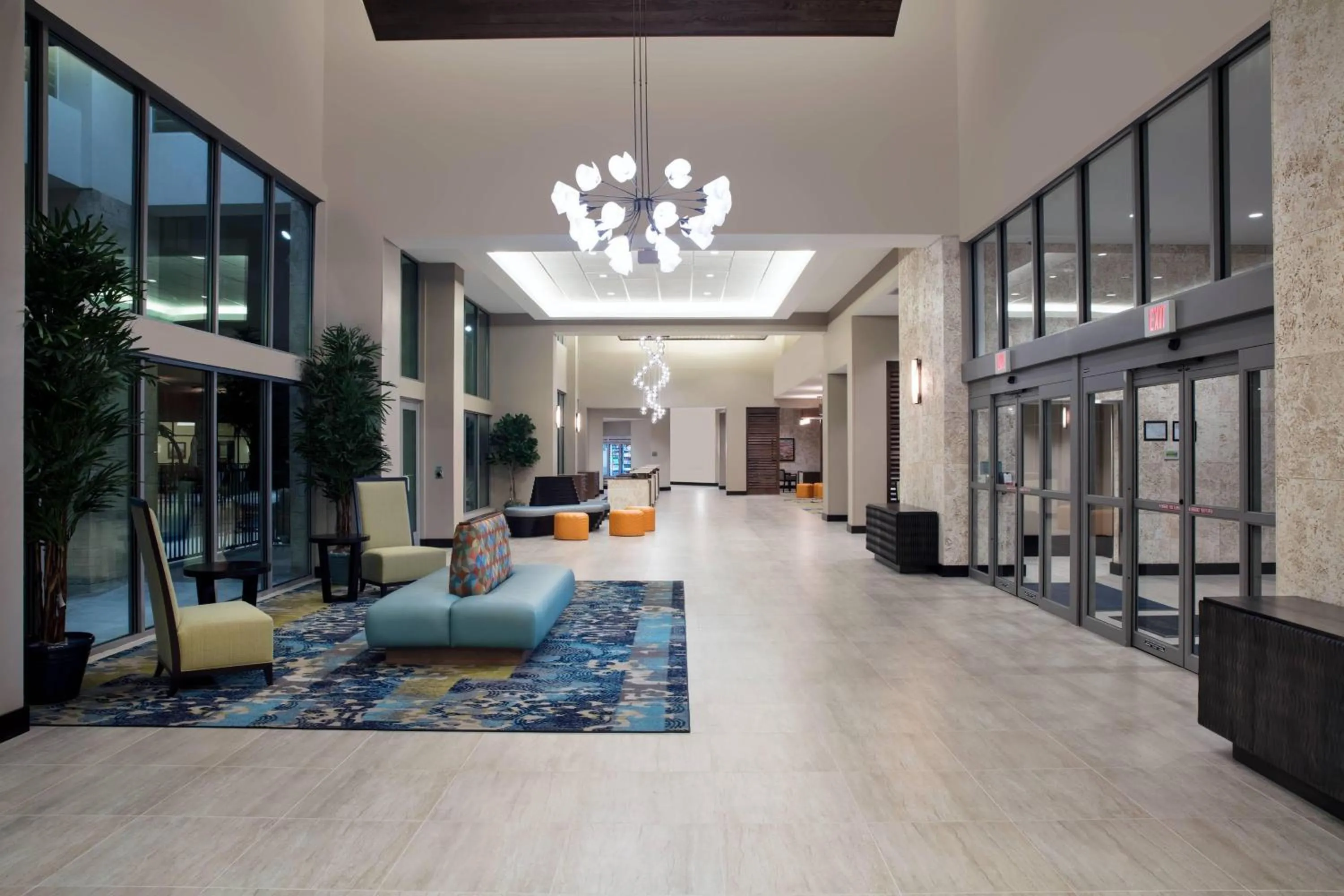 Lobby or reception, Bed in SpringHill Suites by Marriott Orlando Theme Parks Lake Buena Vista