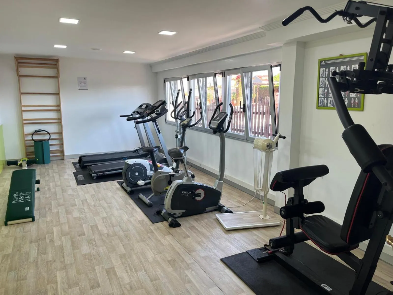 Fitness centre/facilities in Hotel Nuevo Lanzada