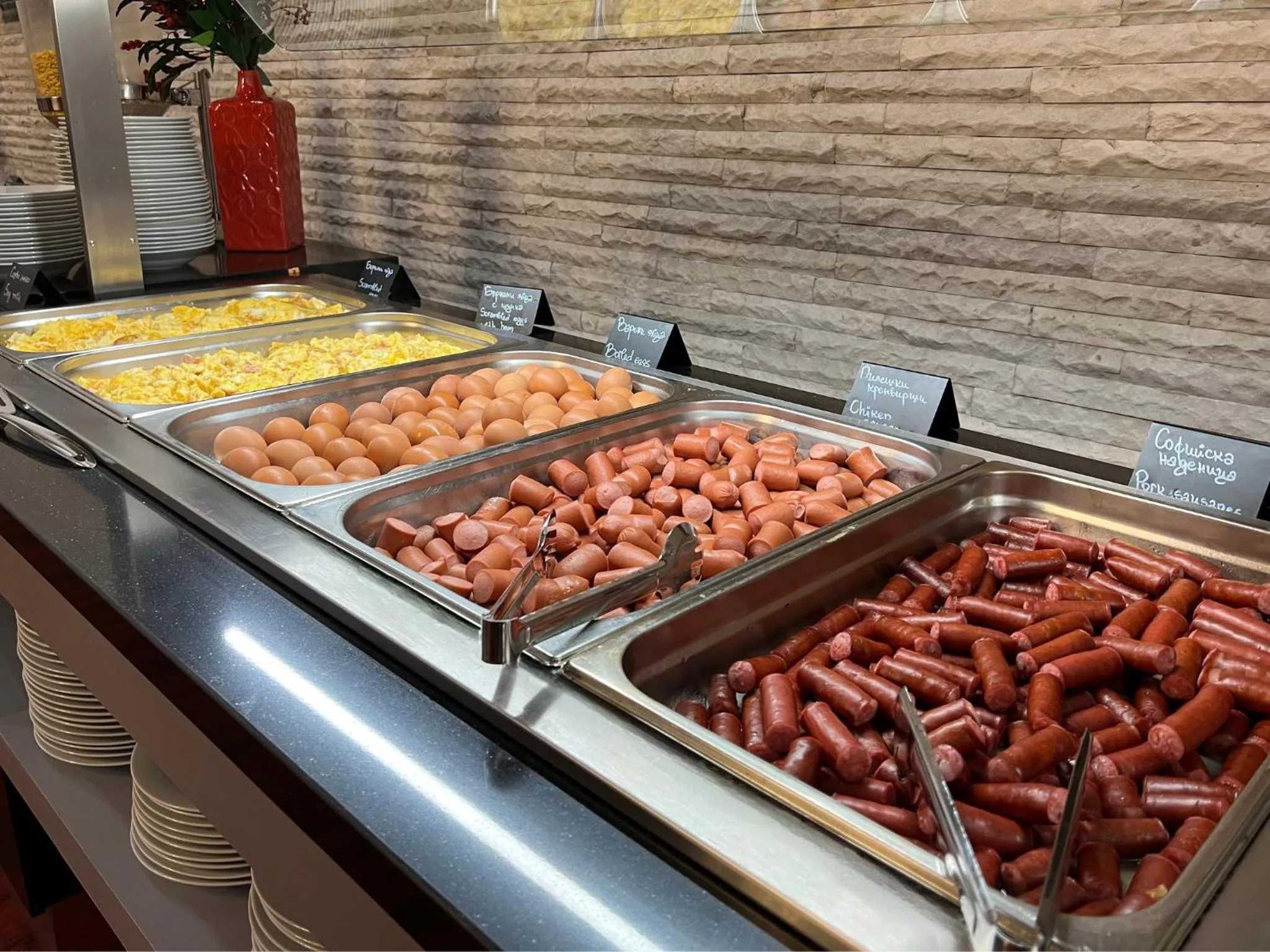 Breakfast in Park Hotel Moskva