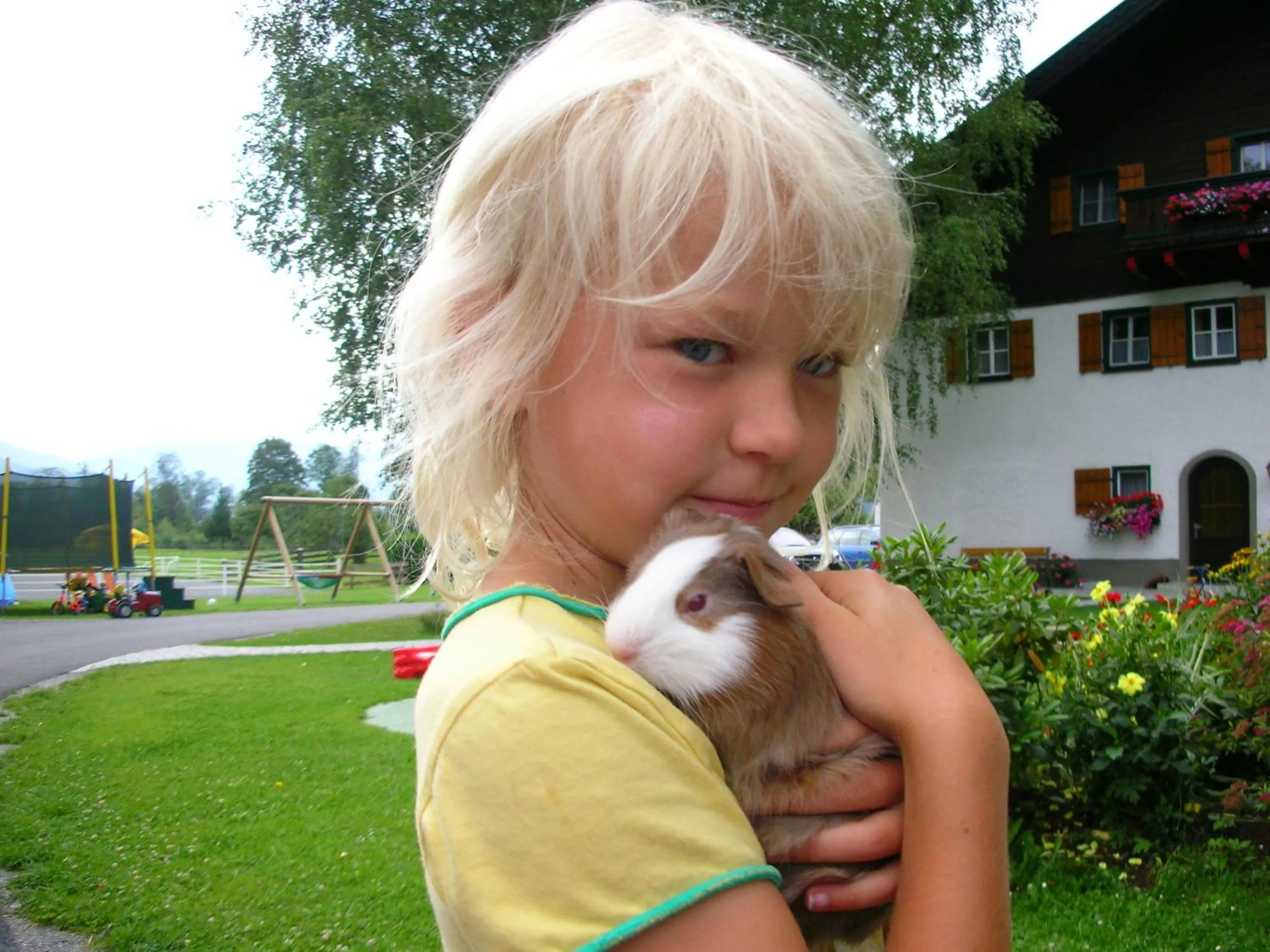 Children play ground in Thomanhof Chalet-Appartement