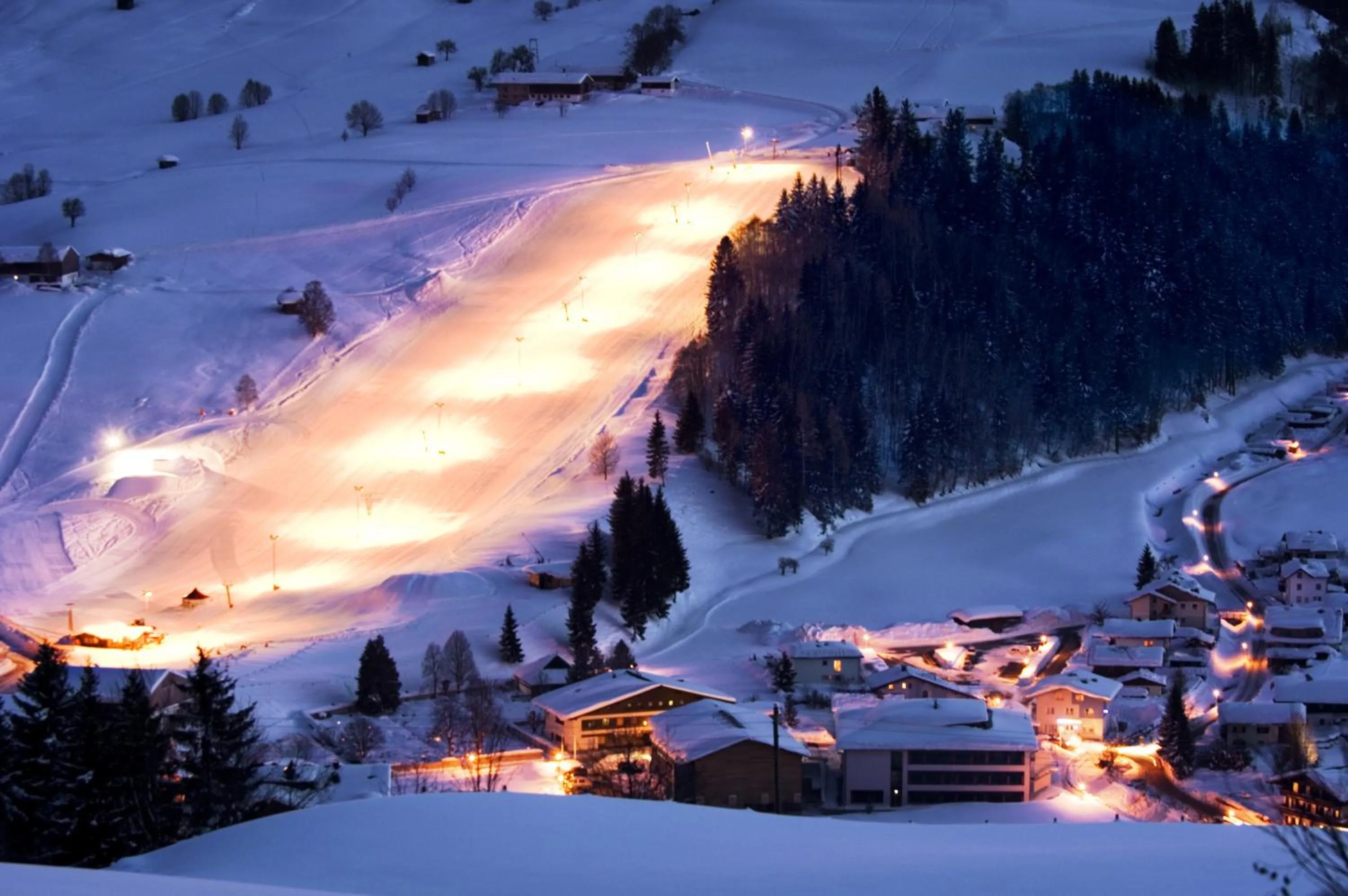 Winter in Thomanhof Chalet-Appartement