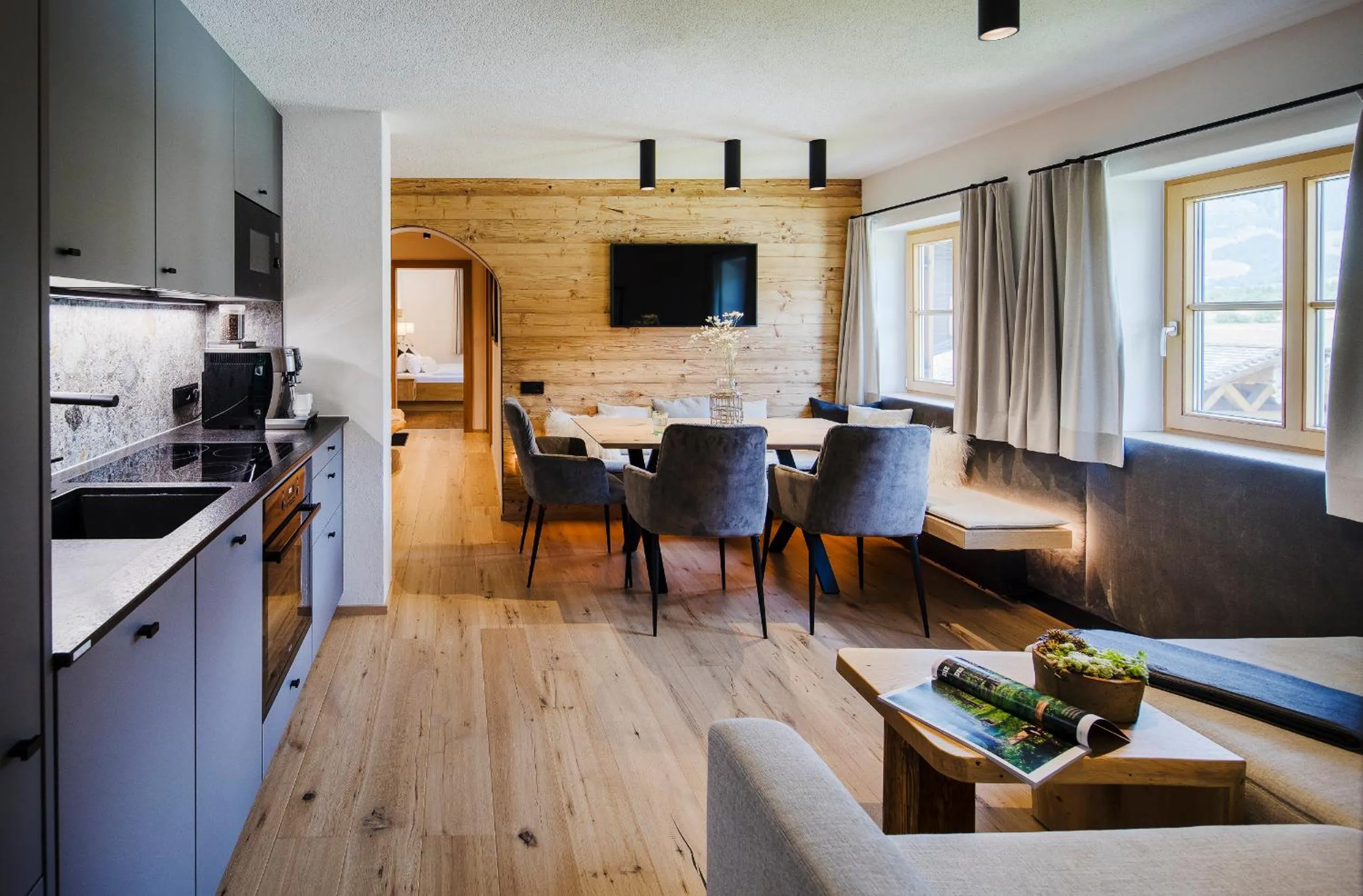 Living room in Thomanhof Chalet-Appartement