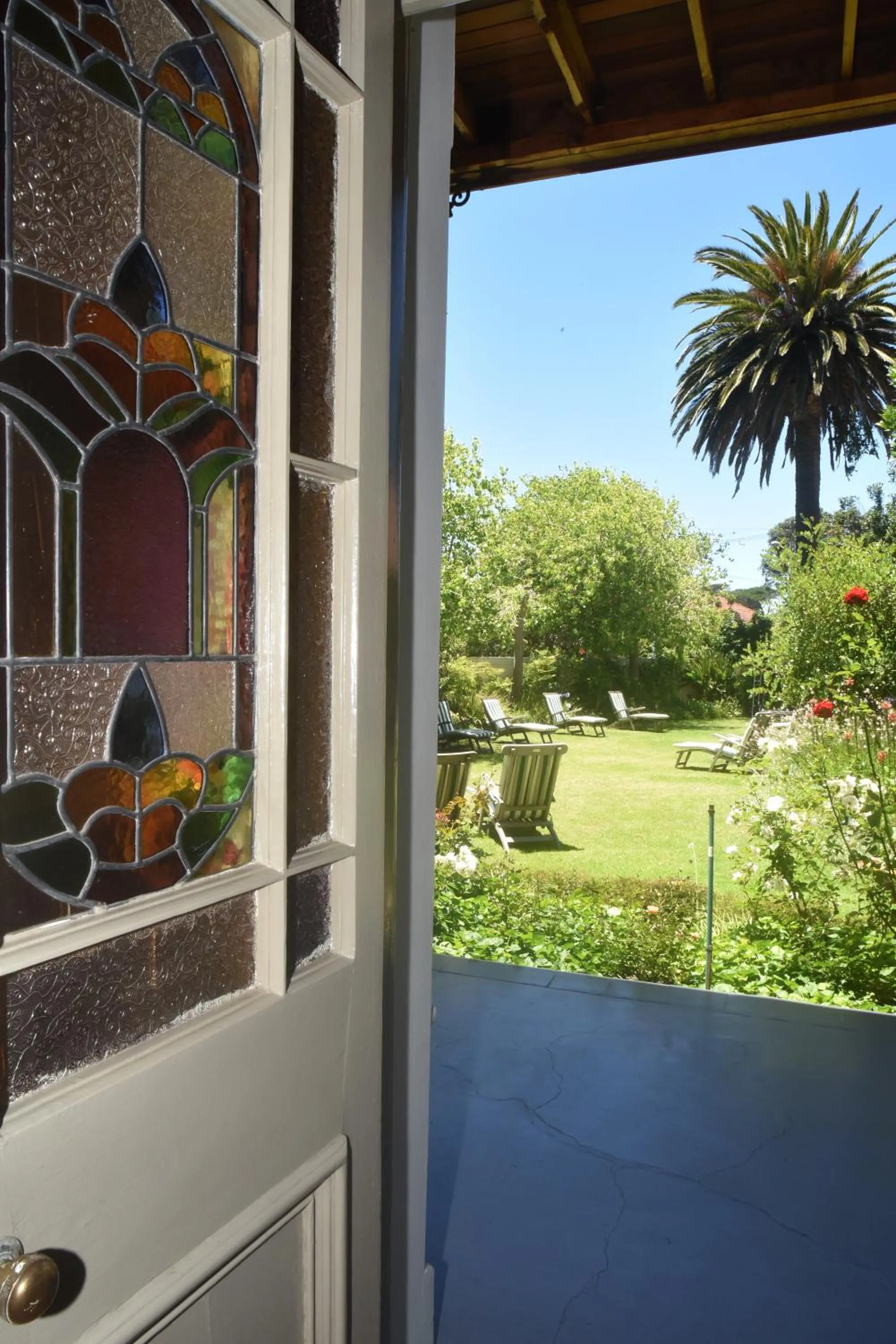 Decorative detail in Medindi Manor