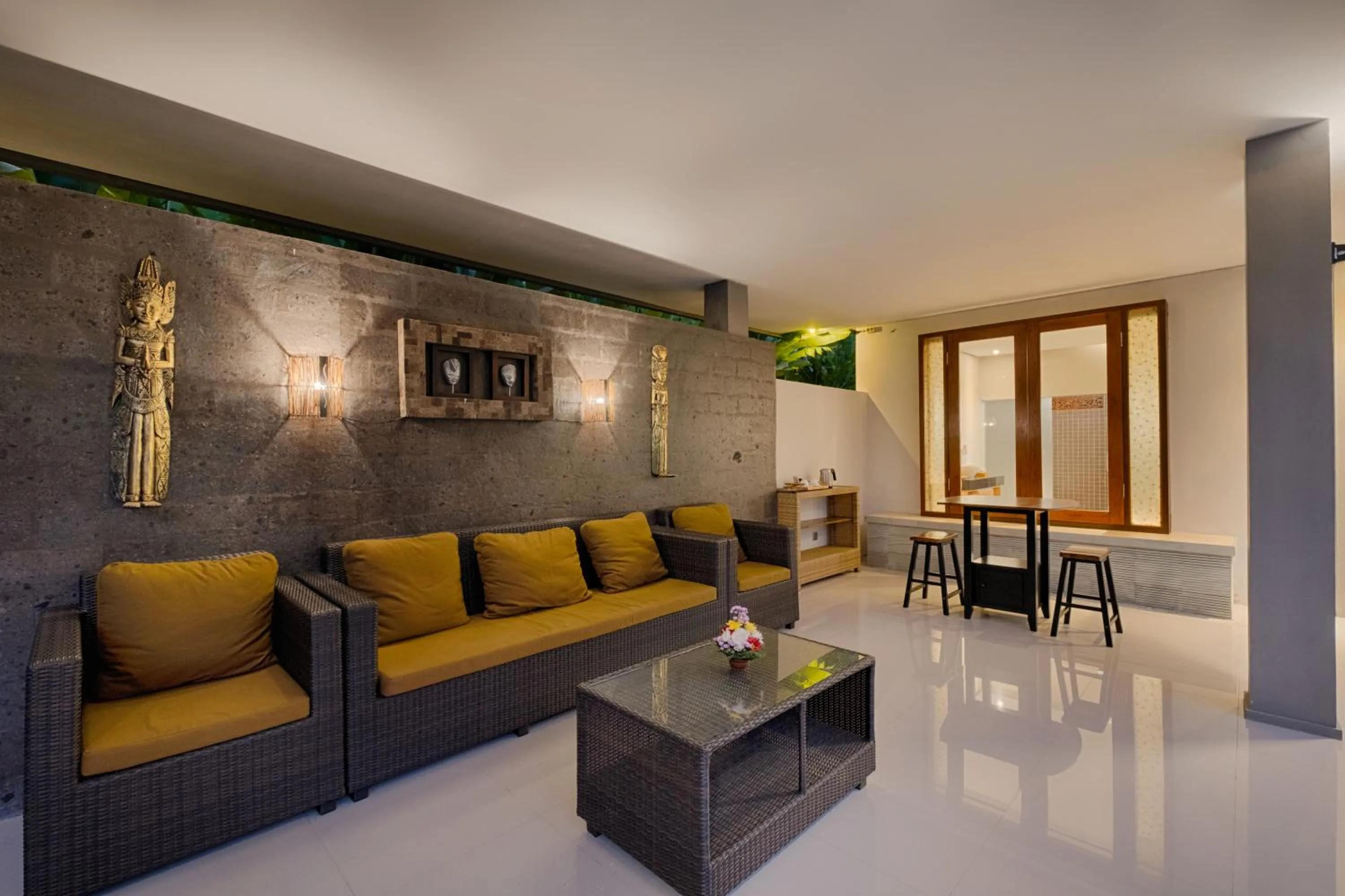 Living room in Nadira Bali Villa