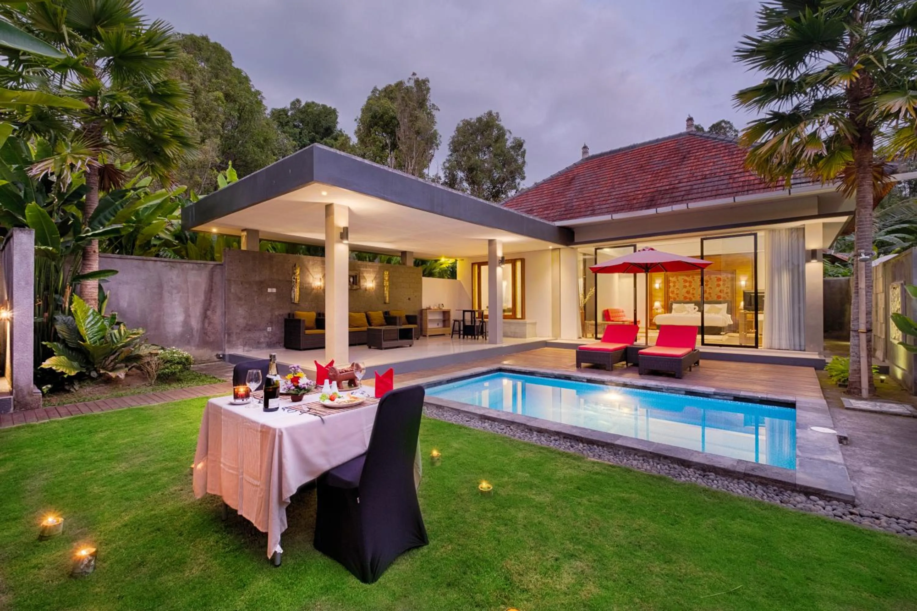 Swimming pool in Nadira Bali Villa