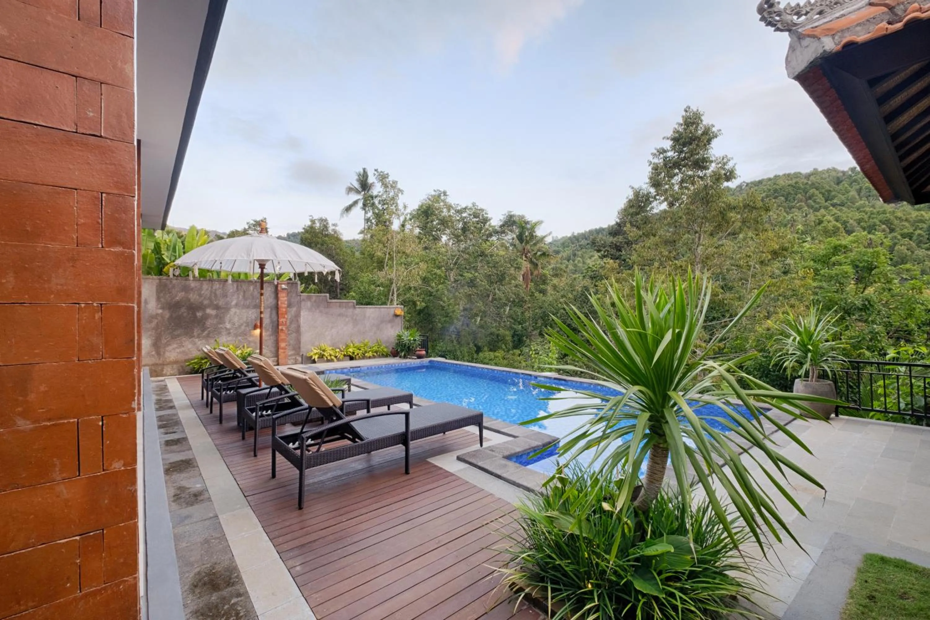 Pool view in Nadira Bali Villa