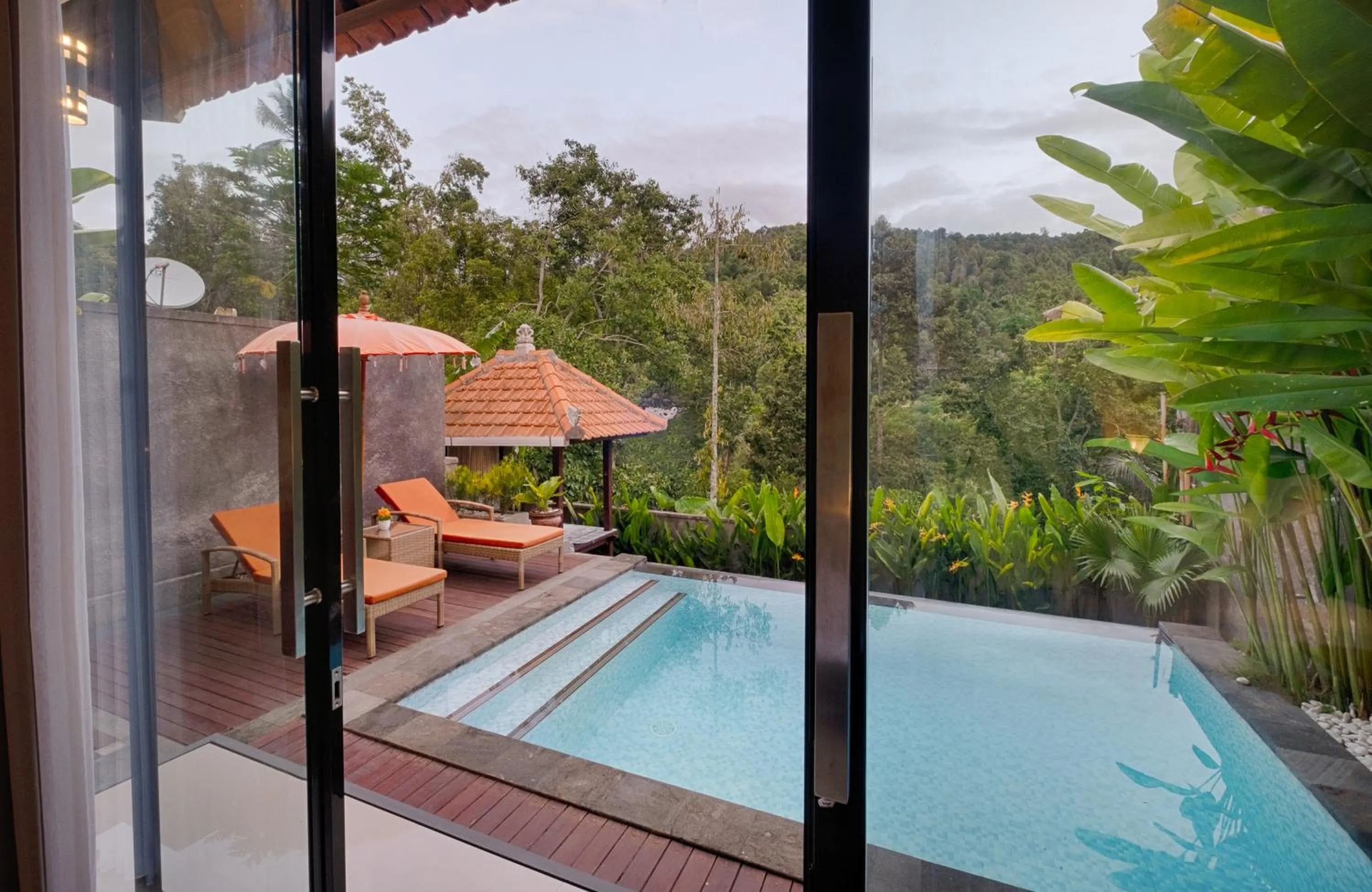 Pool view in Nadira Bali Villa