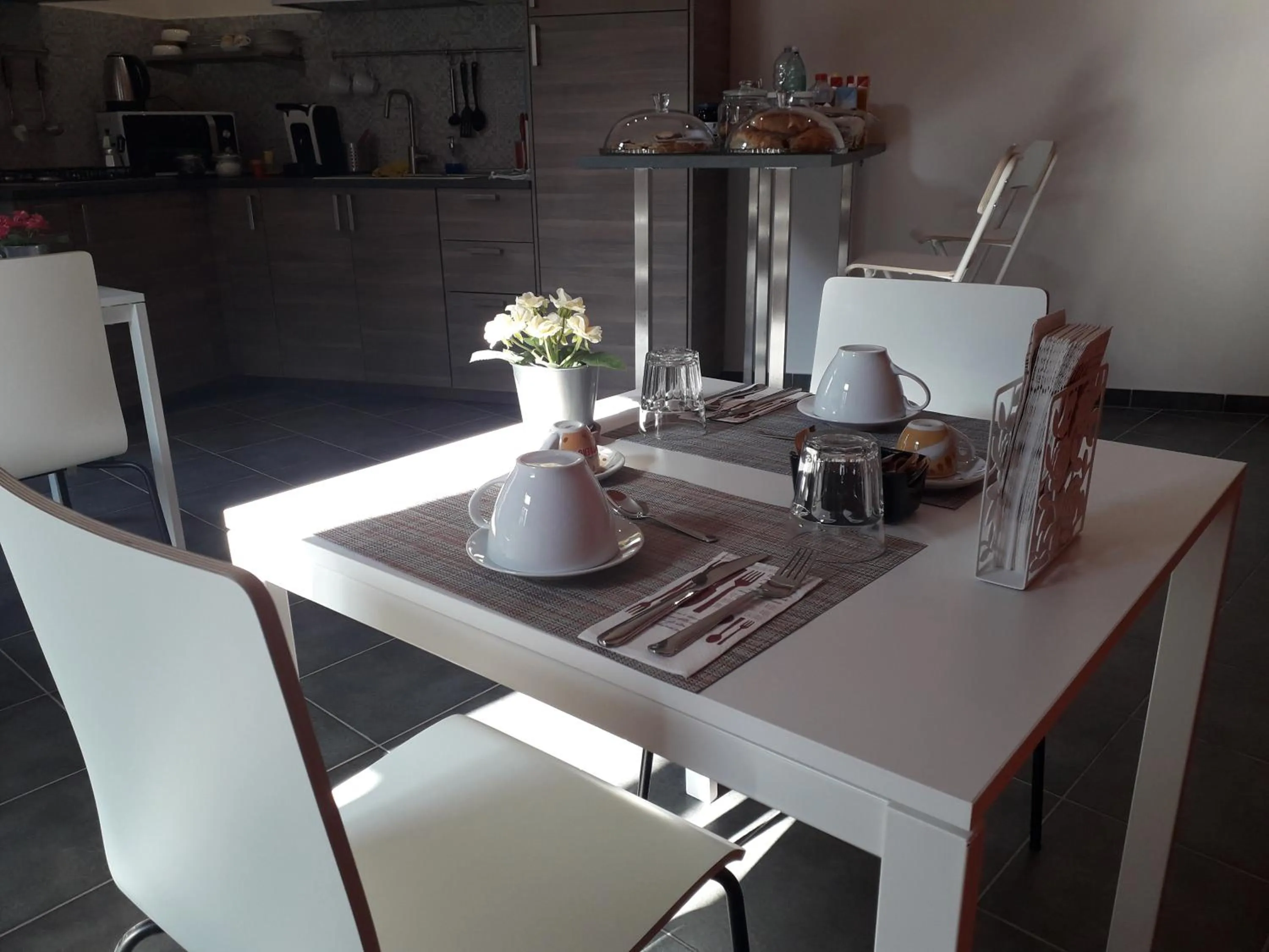 Italian breakfast in Vic Street B&B