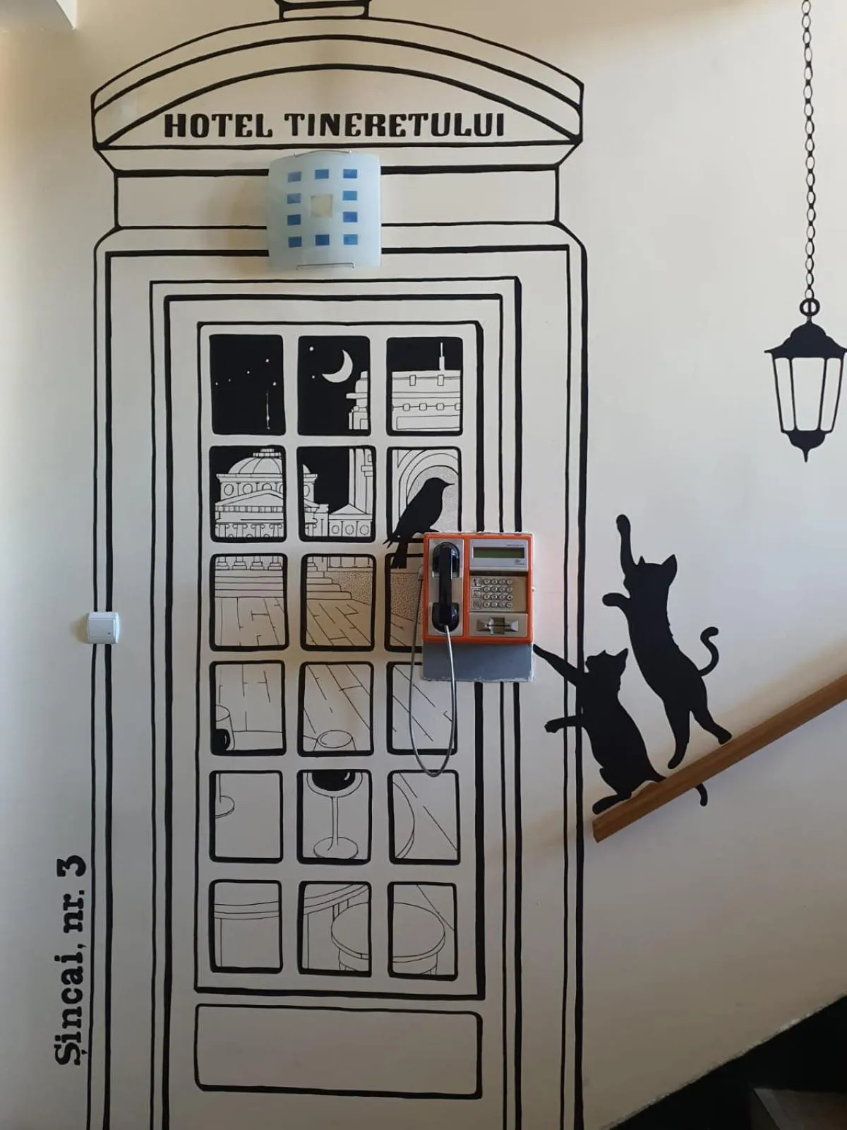 Lobby or reception in Hotel Tineretului