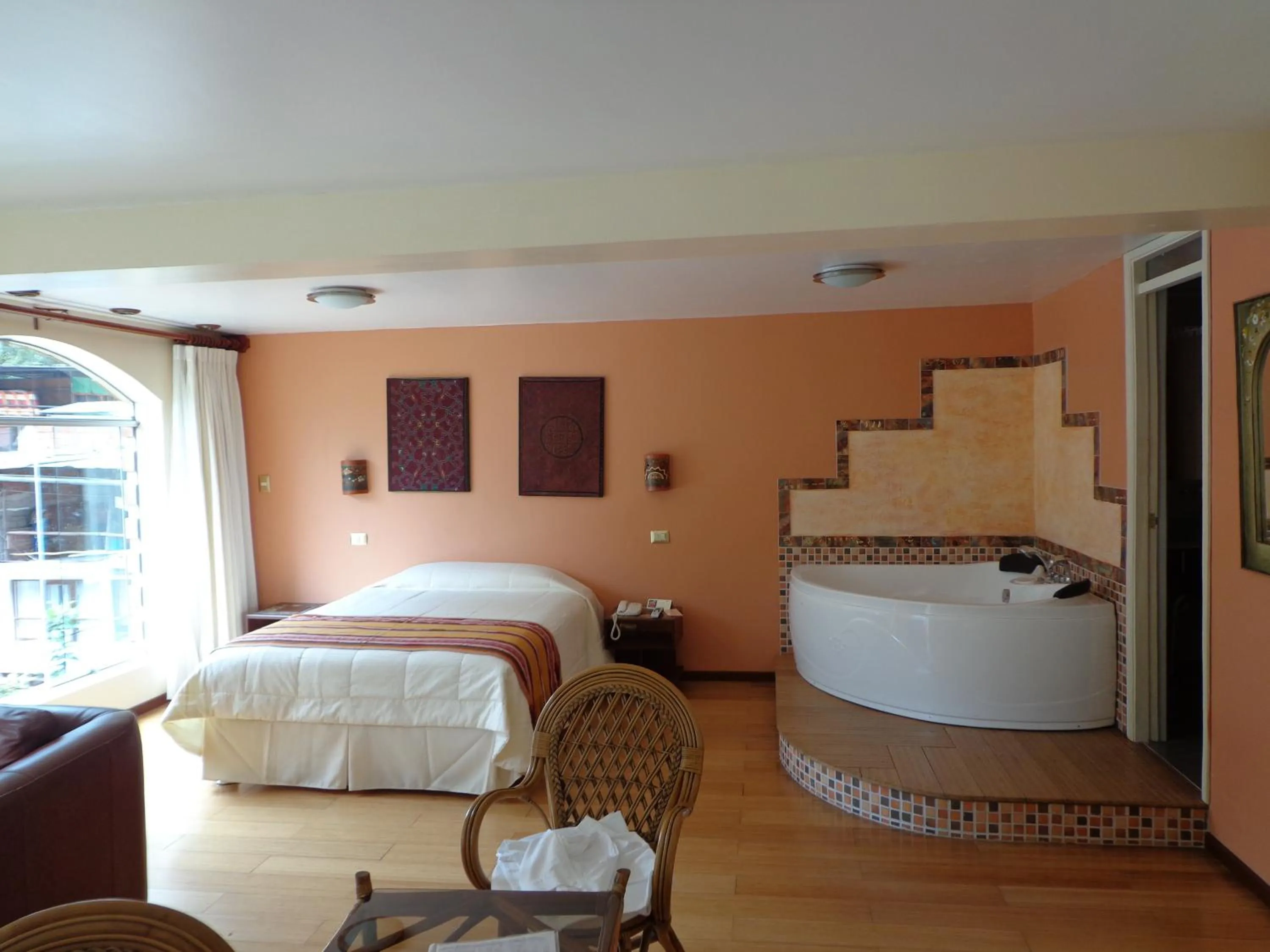 Bed in Hotel Taypikala Machupicchu