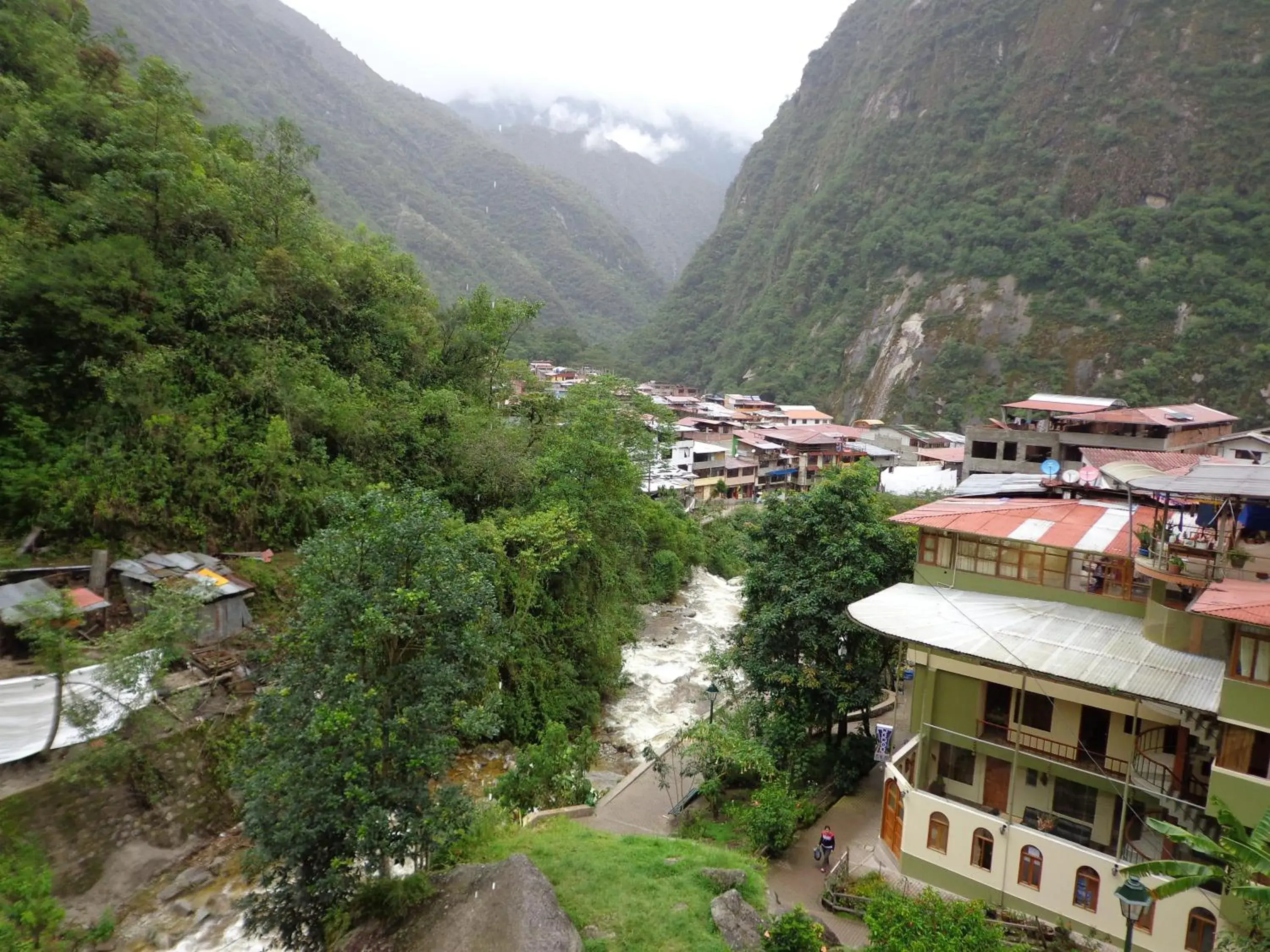 Bird's eye view in Hotel Taypikala Machupicchu Bird's eye view in Hotel Taypikala Machupicchu
