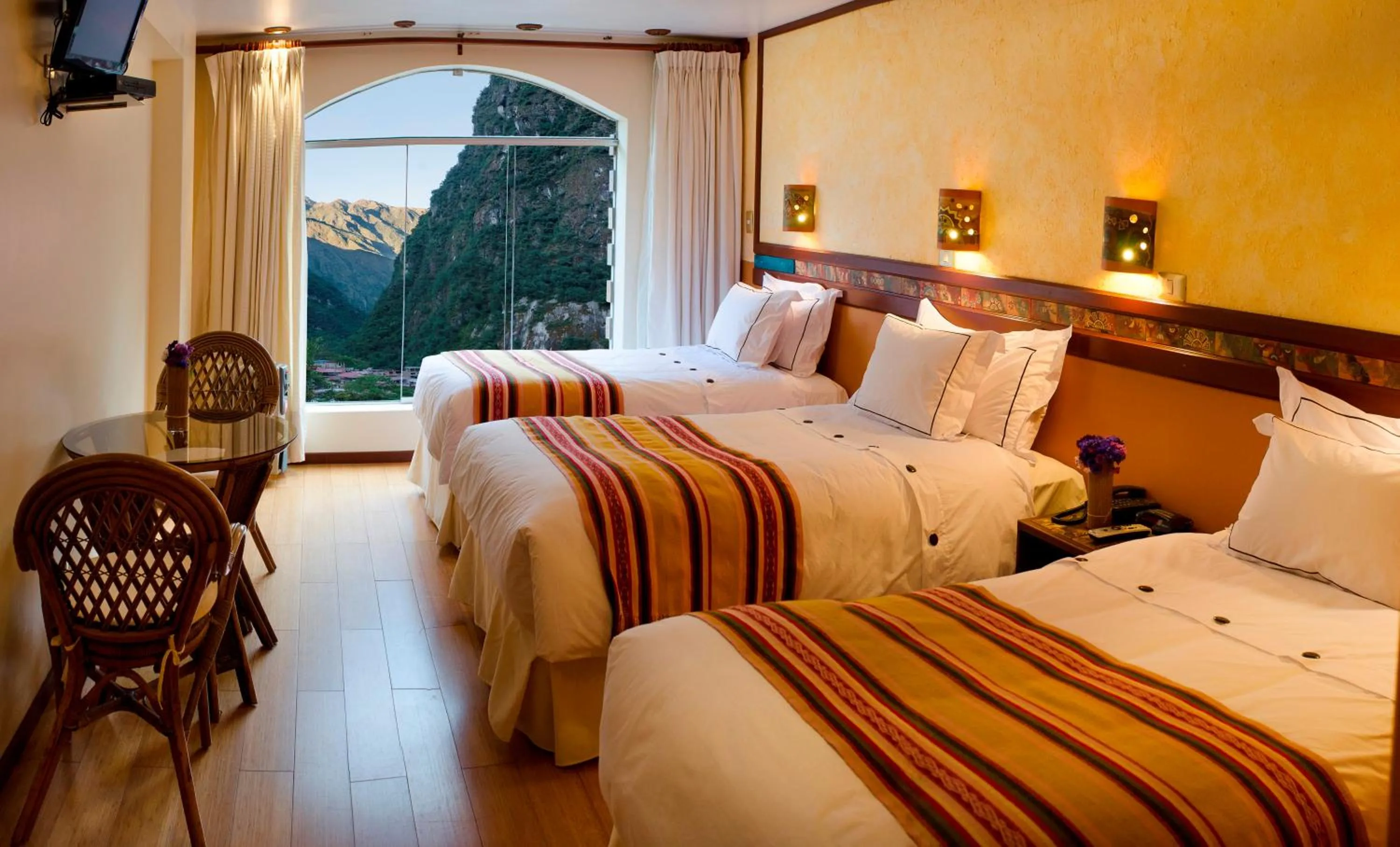 Bed in Hotel Taypikala Machupicchu