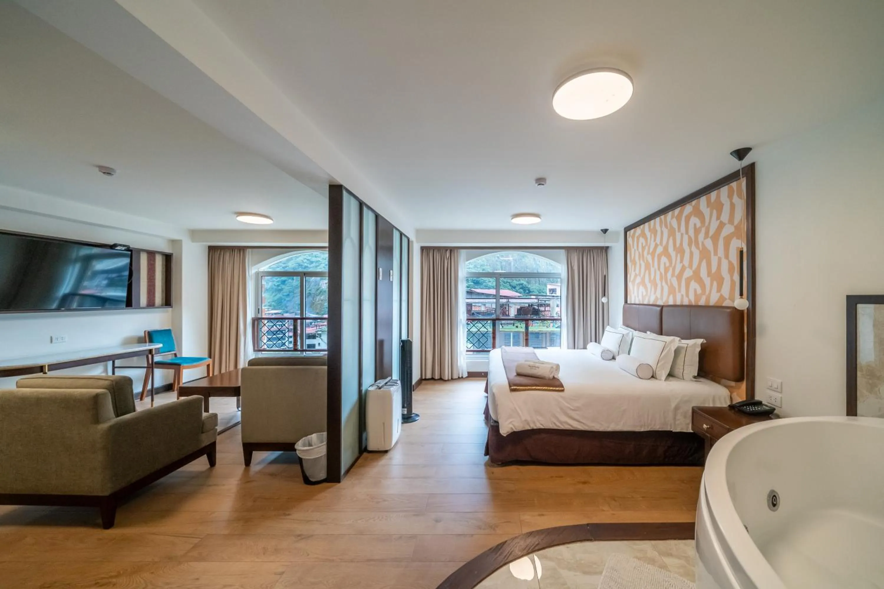 Photo of the whole room, Bed in Hotel Taypikala Machupicchu