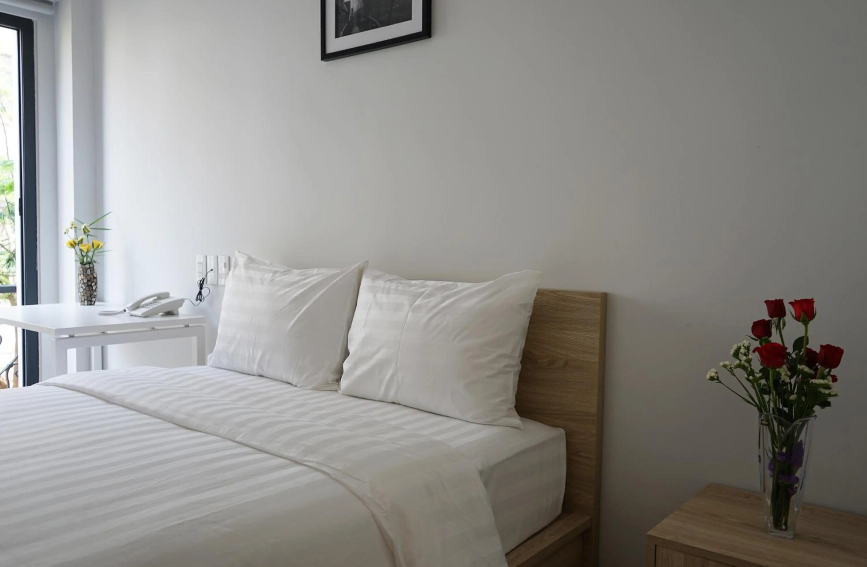 Bed in La Cigale Residence