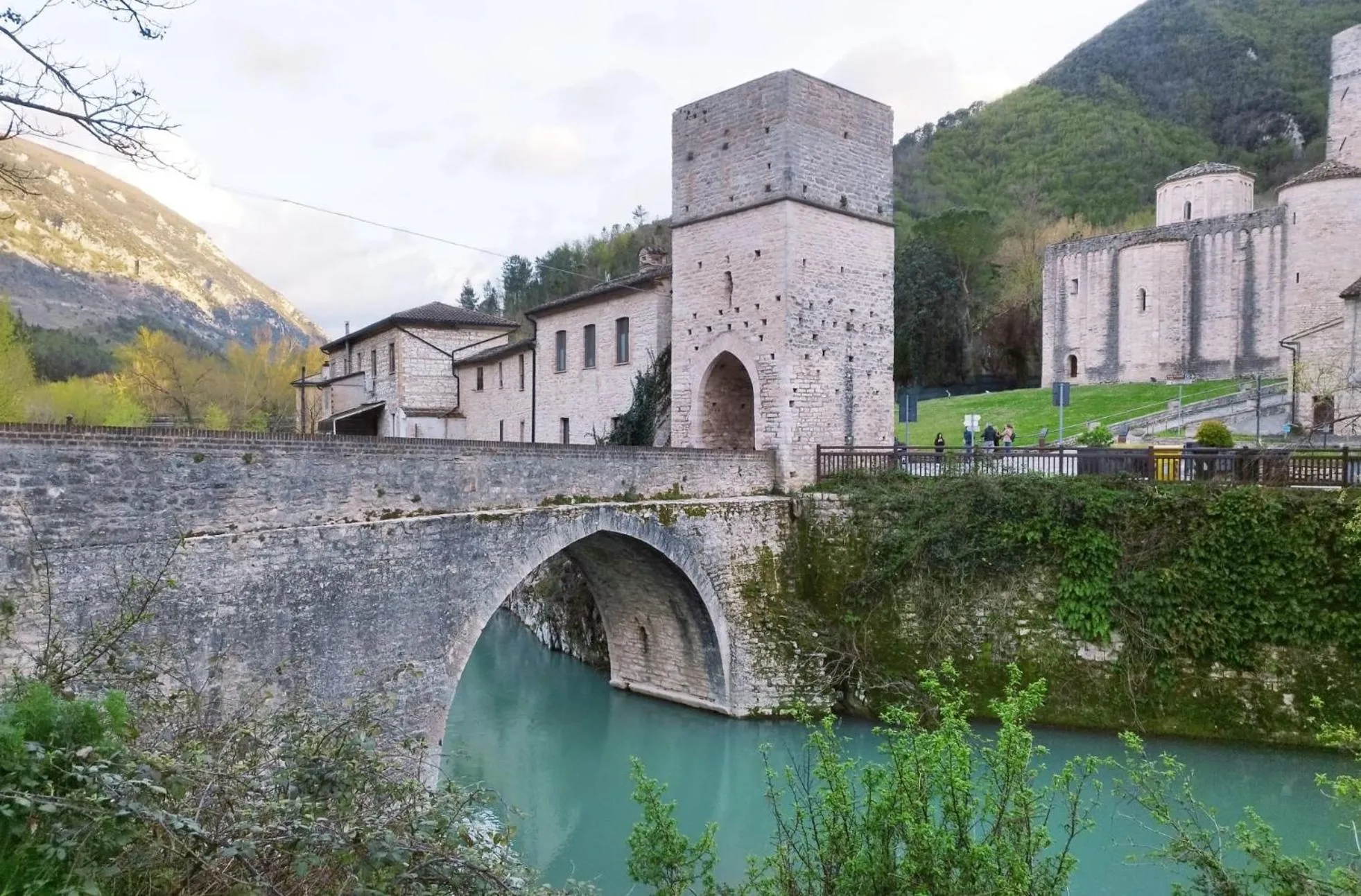 River view in Hotel Terme di Frasassi