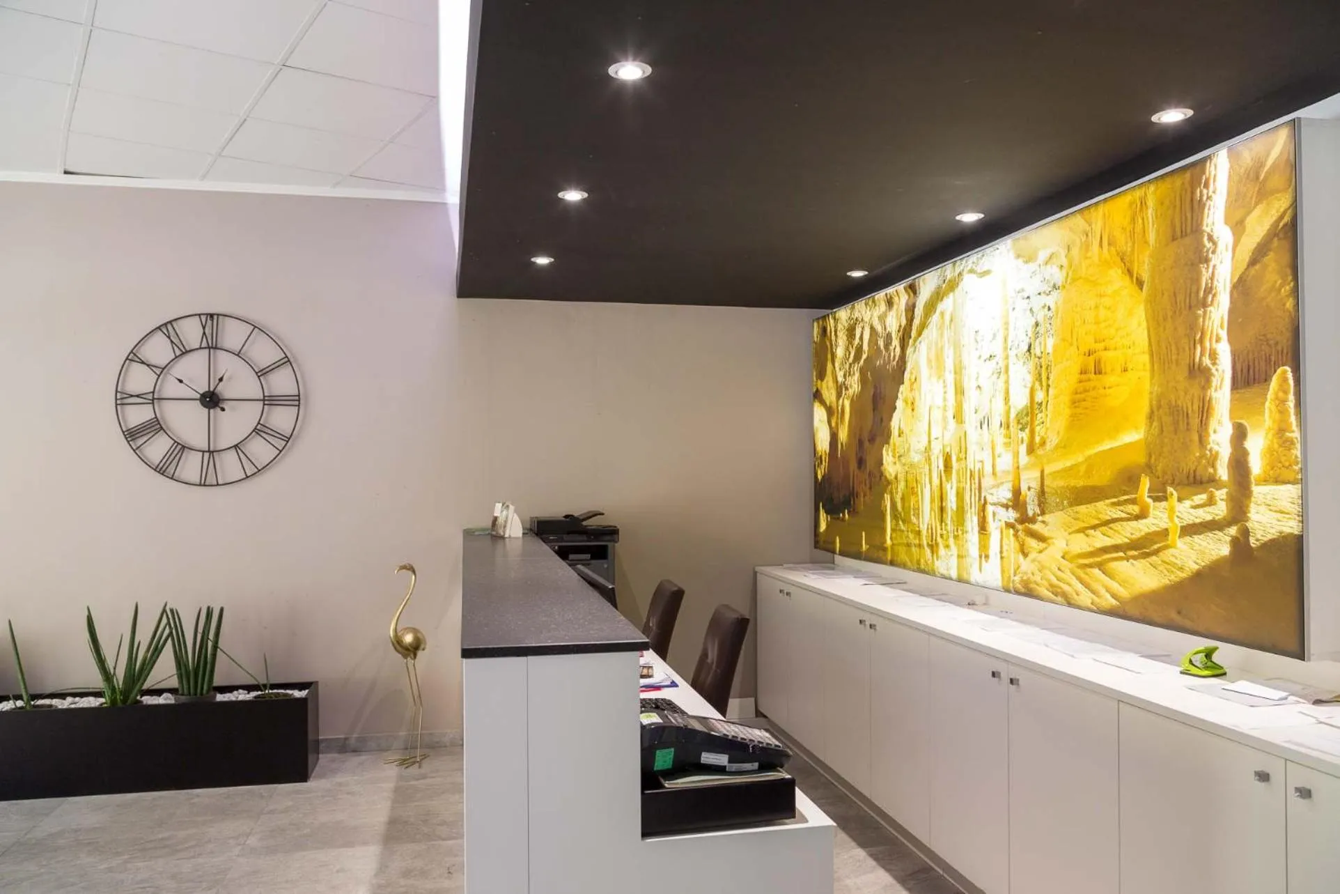 Lobby or reception in Hotel Terme di Frasassi