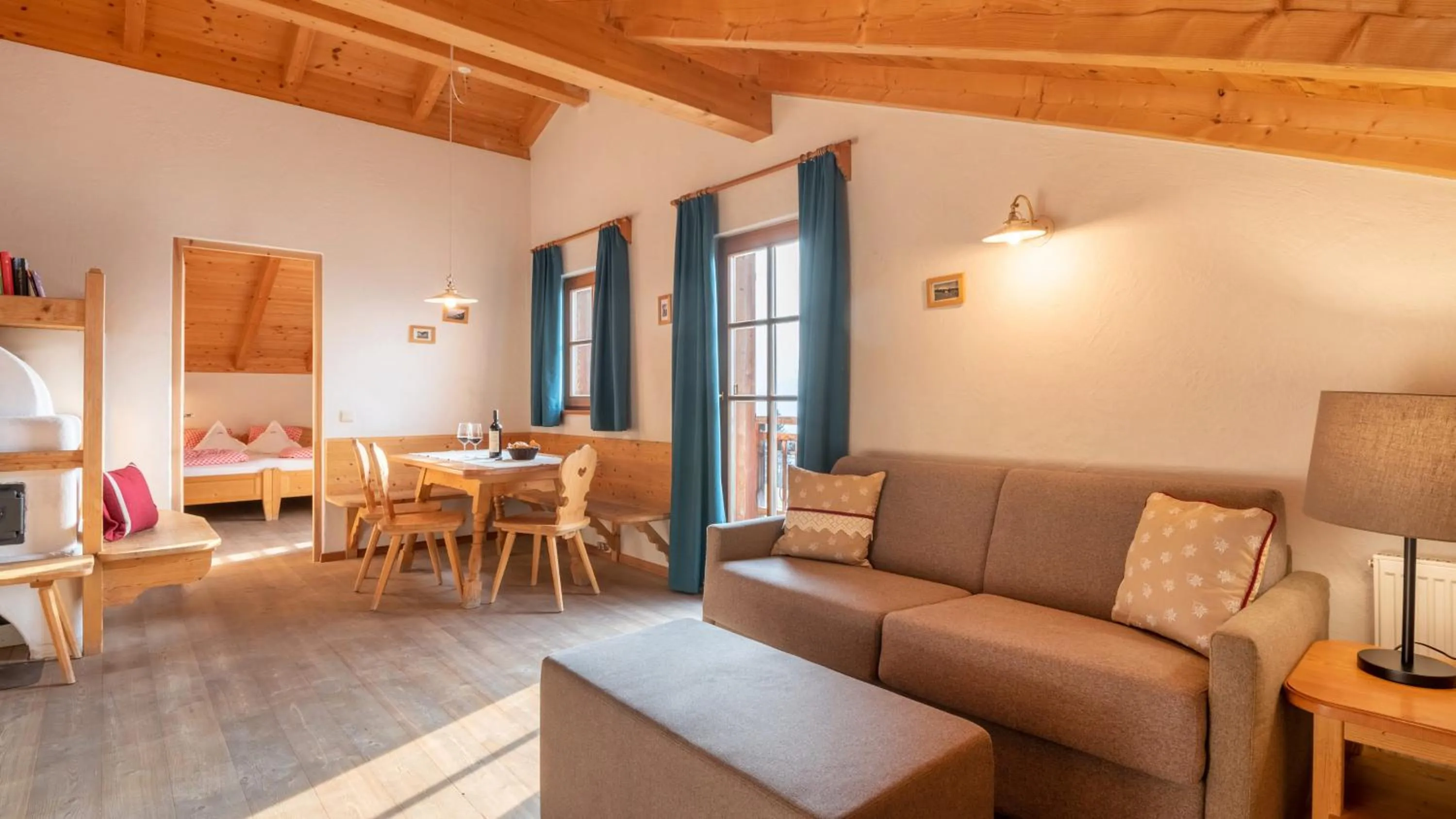 Living room in Taser Alm