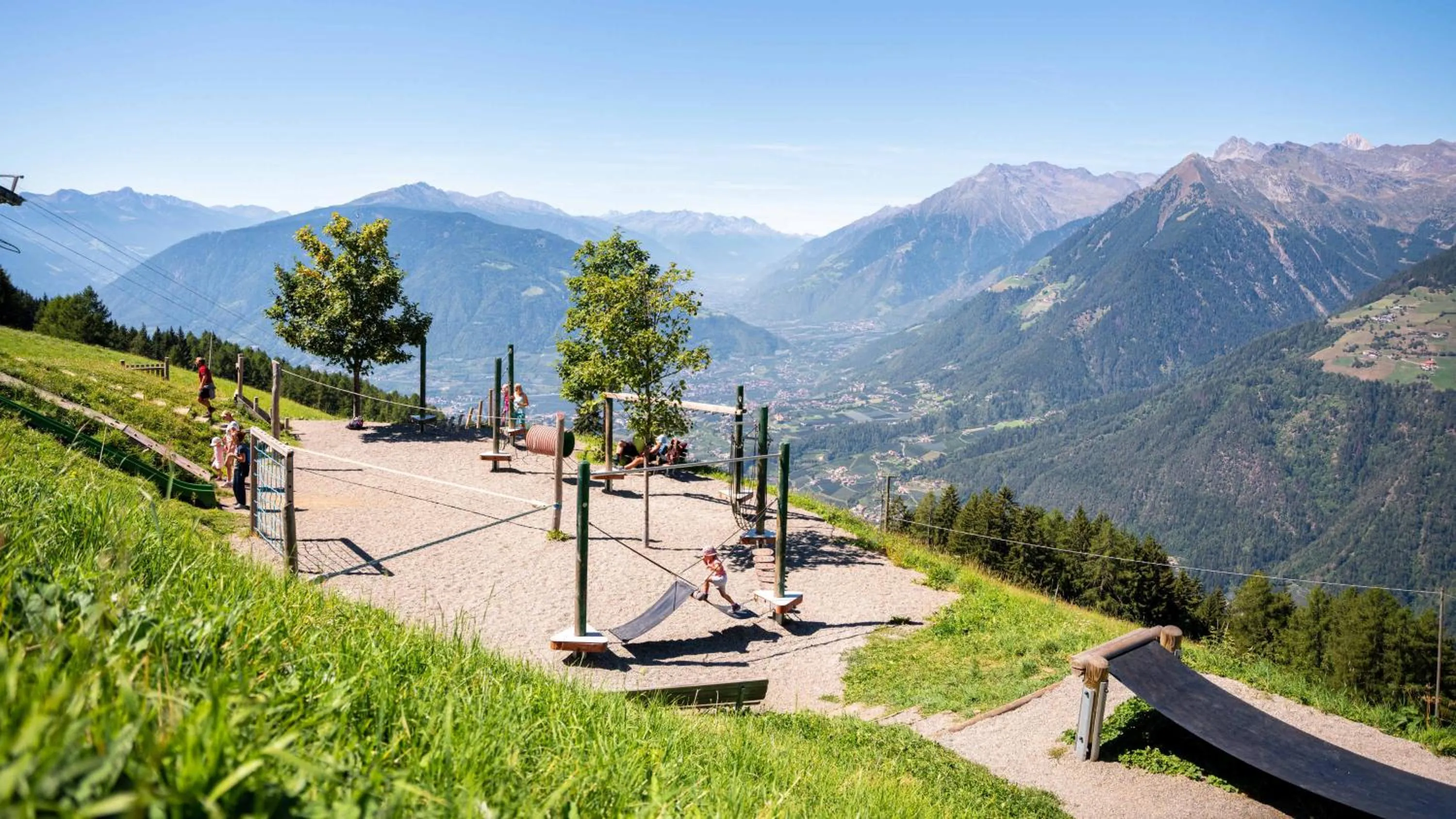 Children play ground in Taser Alm