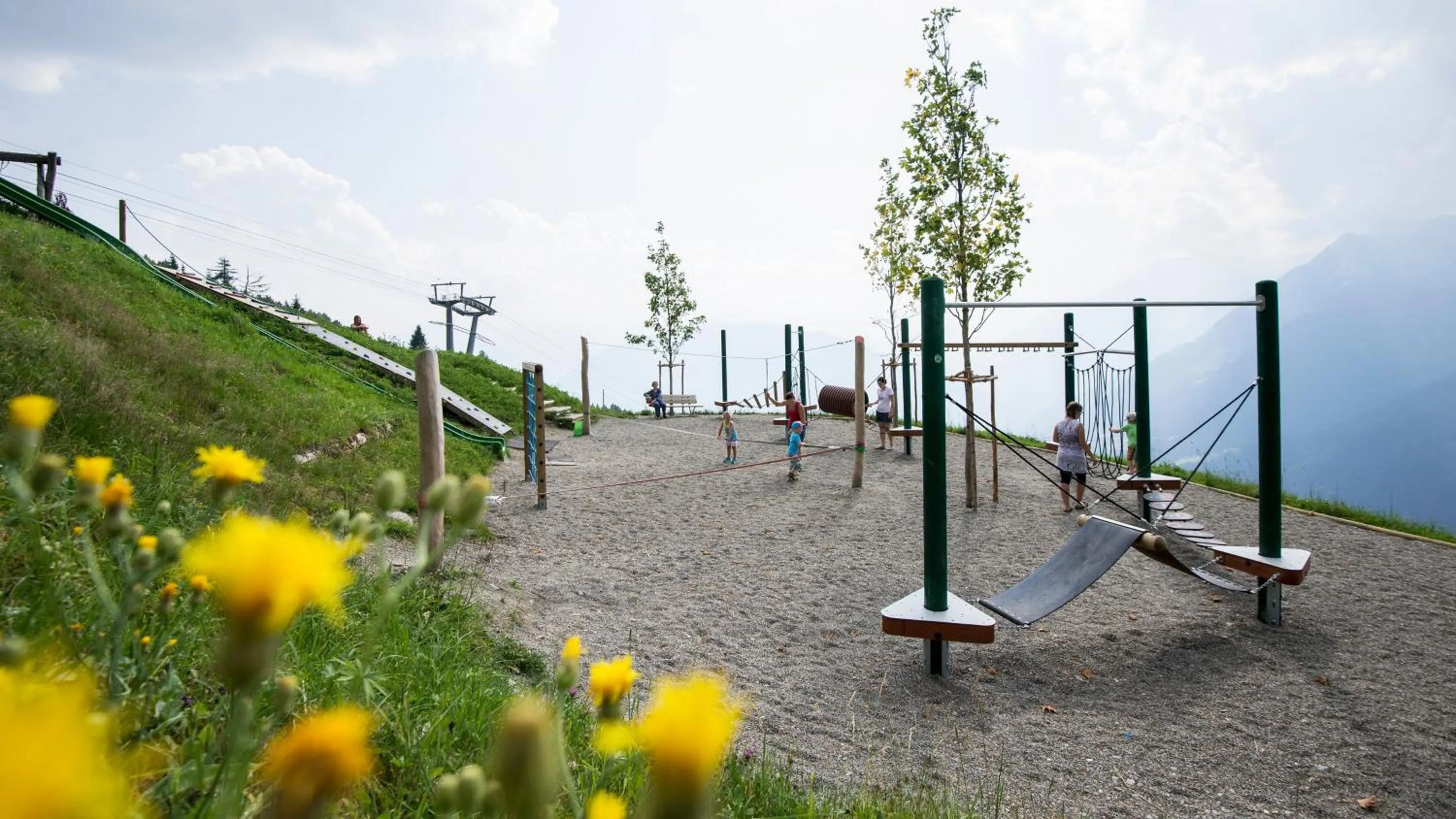 Children play ground in Taser Alm