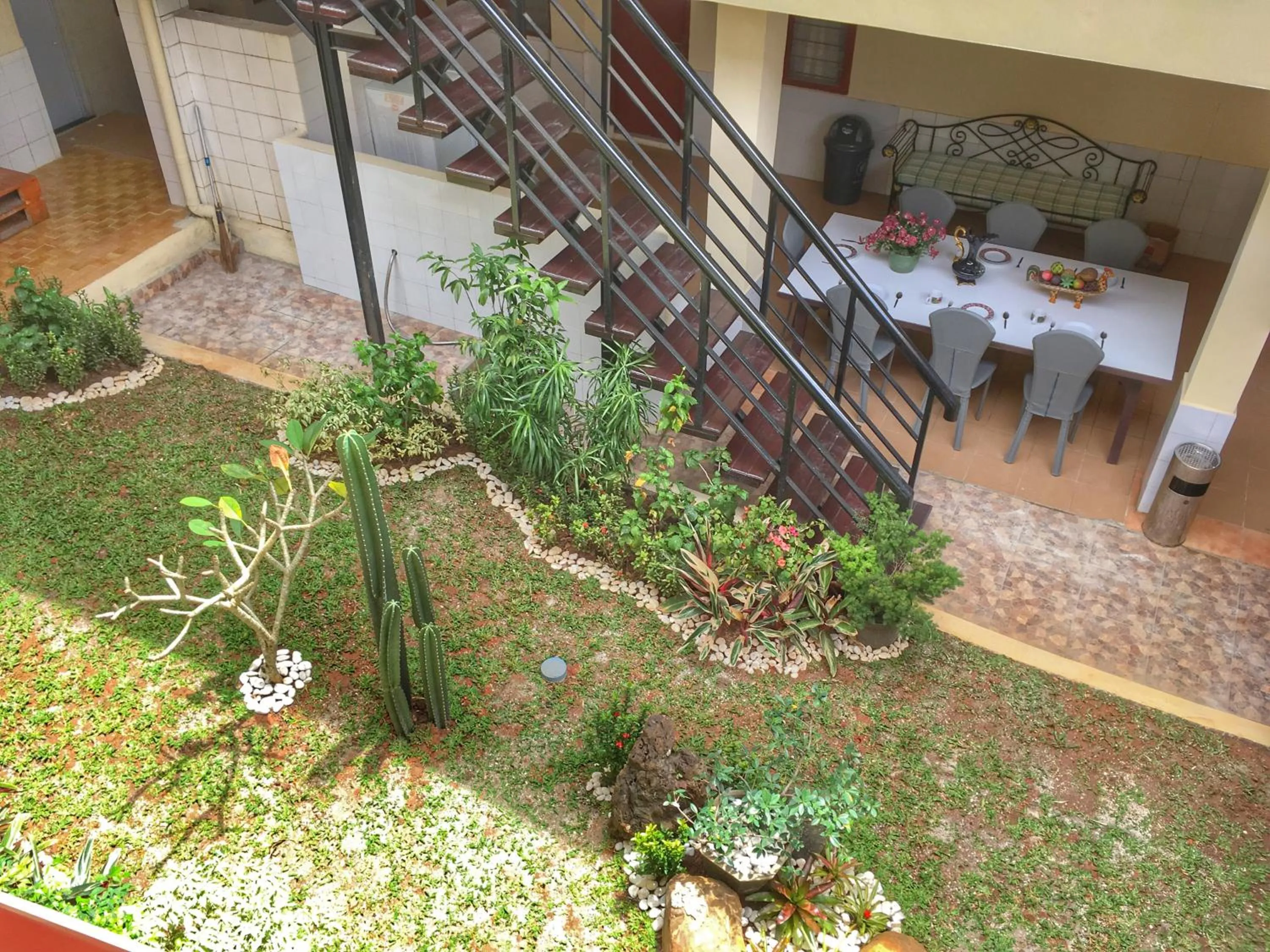 Garden view in Indekost Bogor